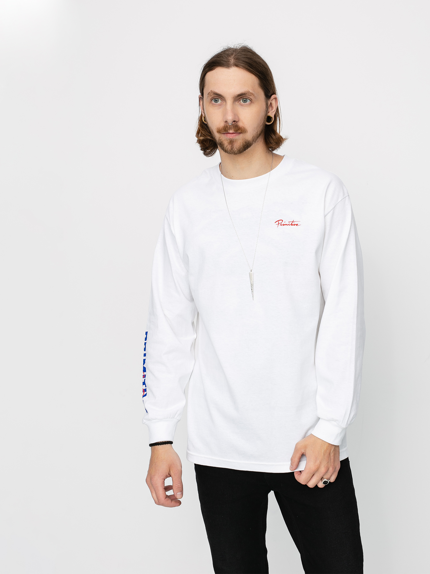 Longsleeve Primitive Spider Man (white)