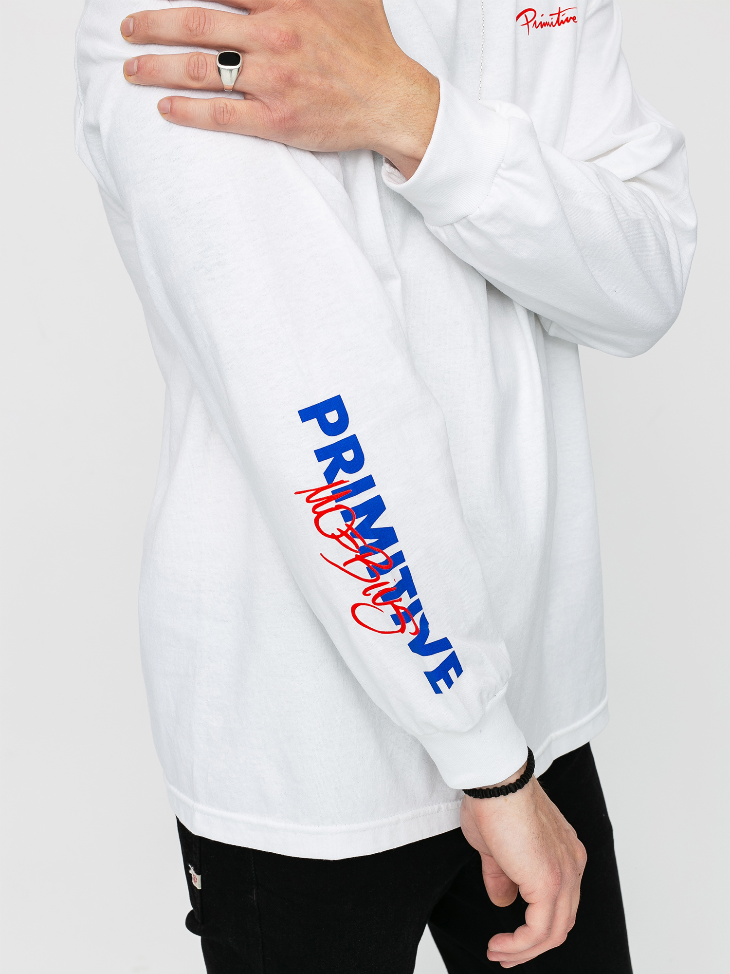 Longsleeve Primitive Spider Man (white)