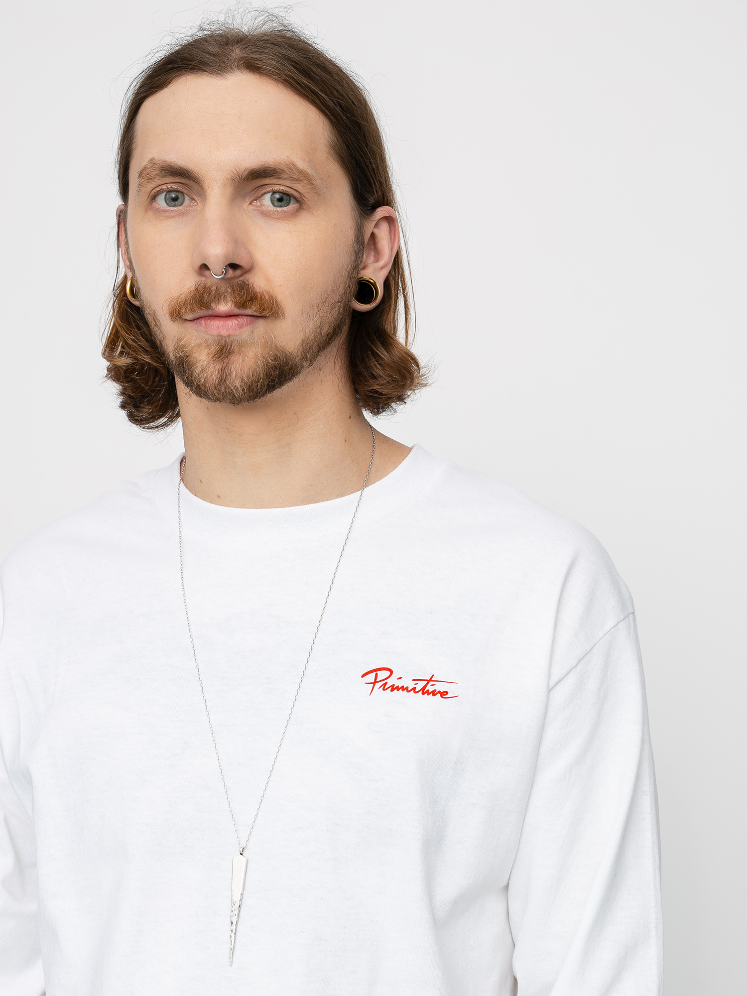 Longsleeve Primitive Spider Man (white)