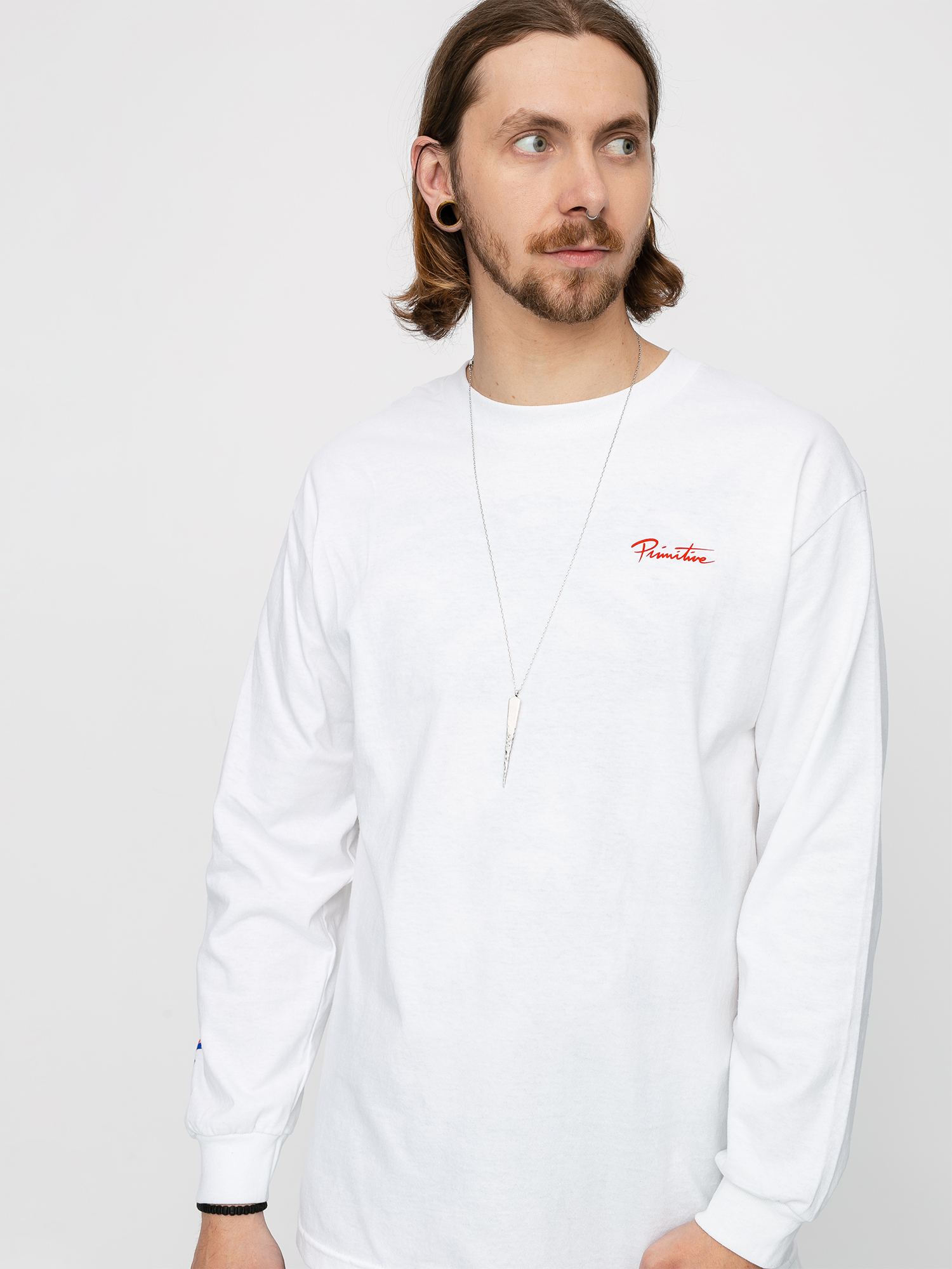 Longsleeve Primitive Spider Man (white)