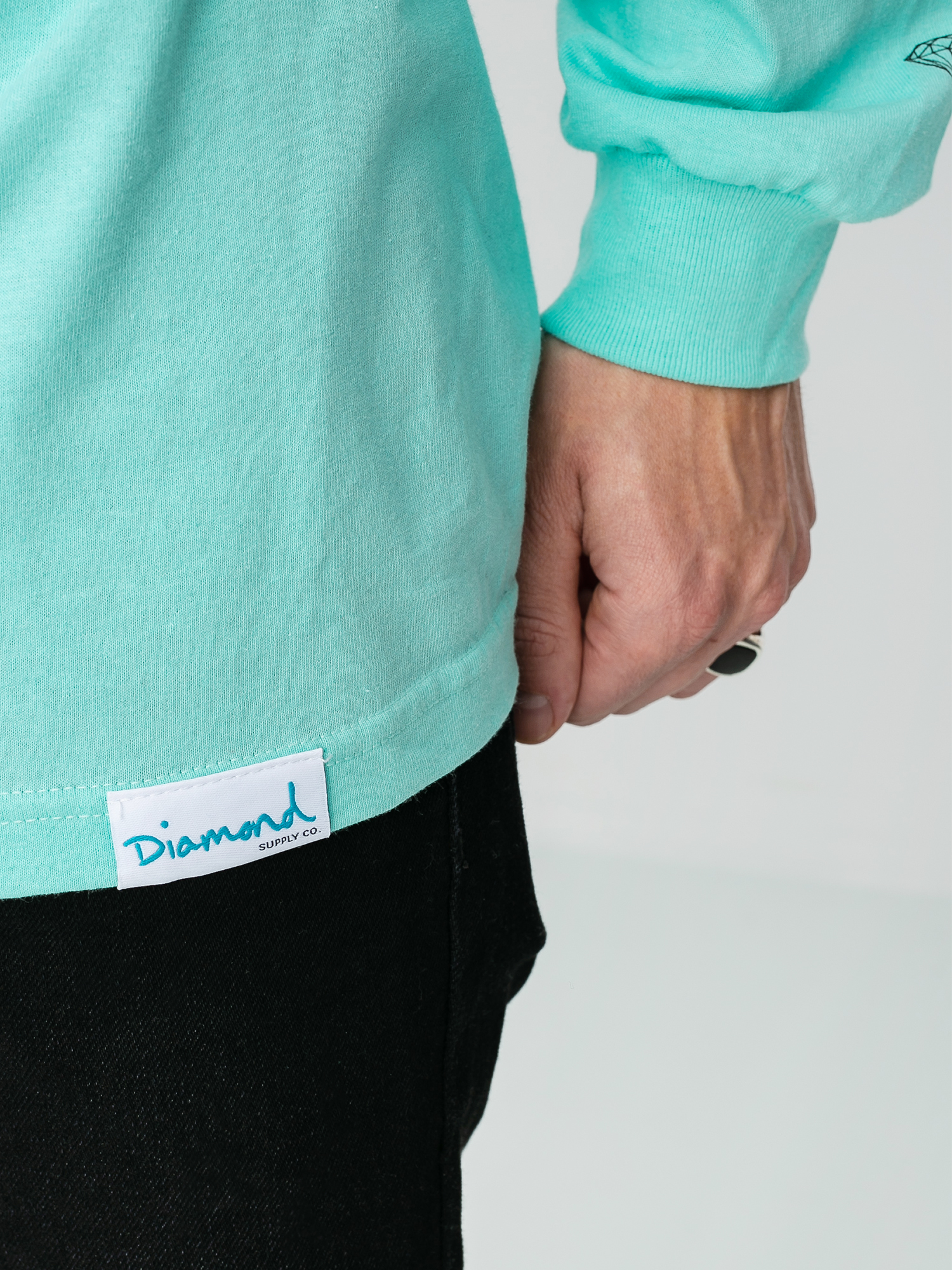 Longsleeve Diamond Supply Co. Looney Tunes (diamond blue)