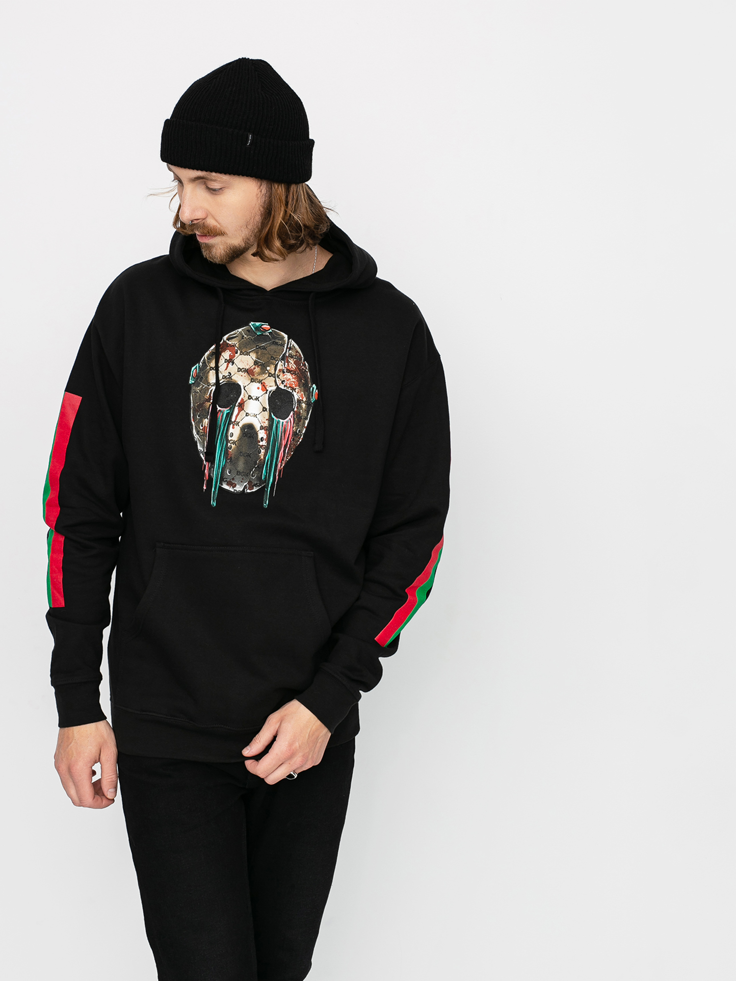 Bluza z kapturem DGK Hooligan HD (black)