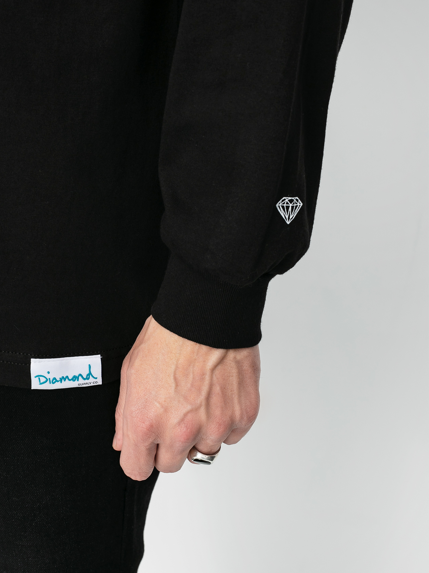 Longsleeve Diamond Supply Co. Looney Tunes (black)