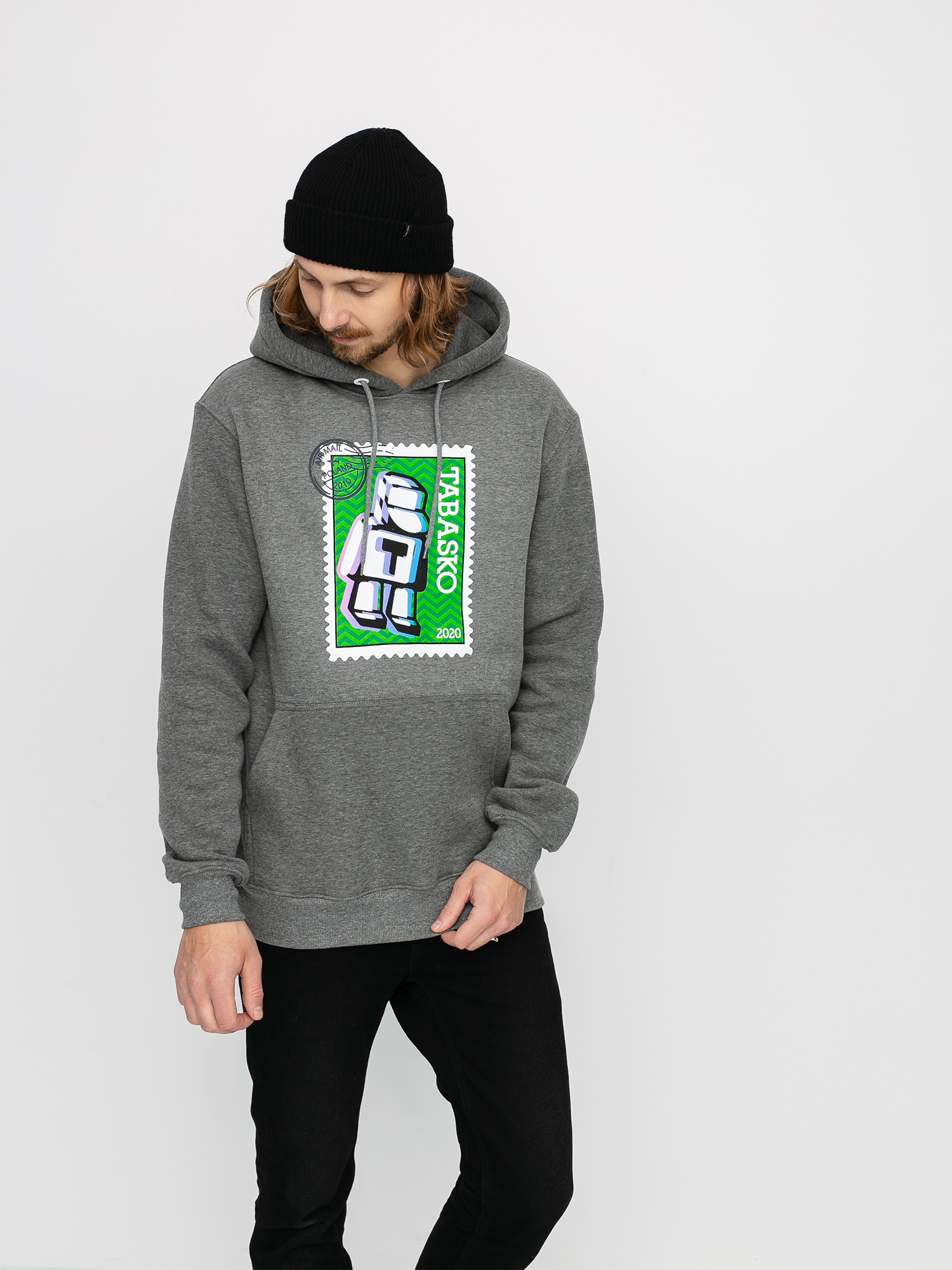 Bluza z kapturem Tabasko Post HD (grey heather)