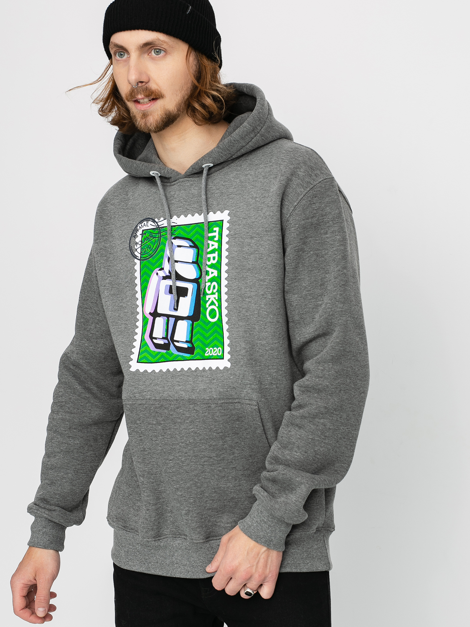 Bluza z kapturem Tabasko Post HD (grey heather)