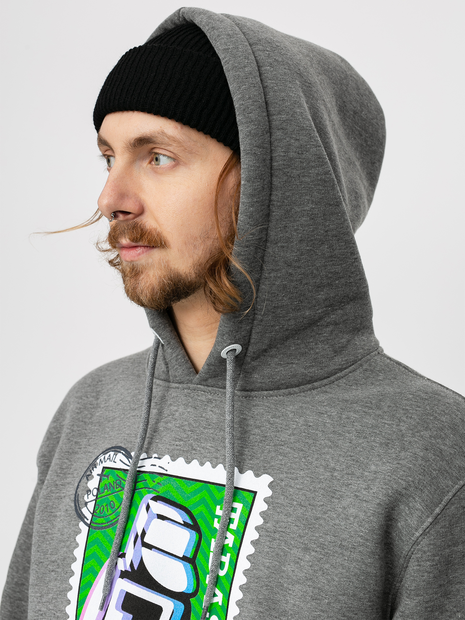 Bluza z kapturem Tabasko Post HD (grey heather)