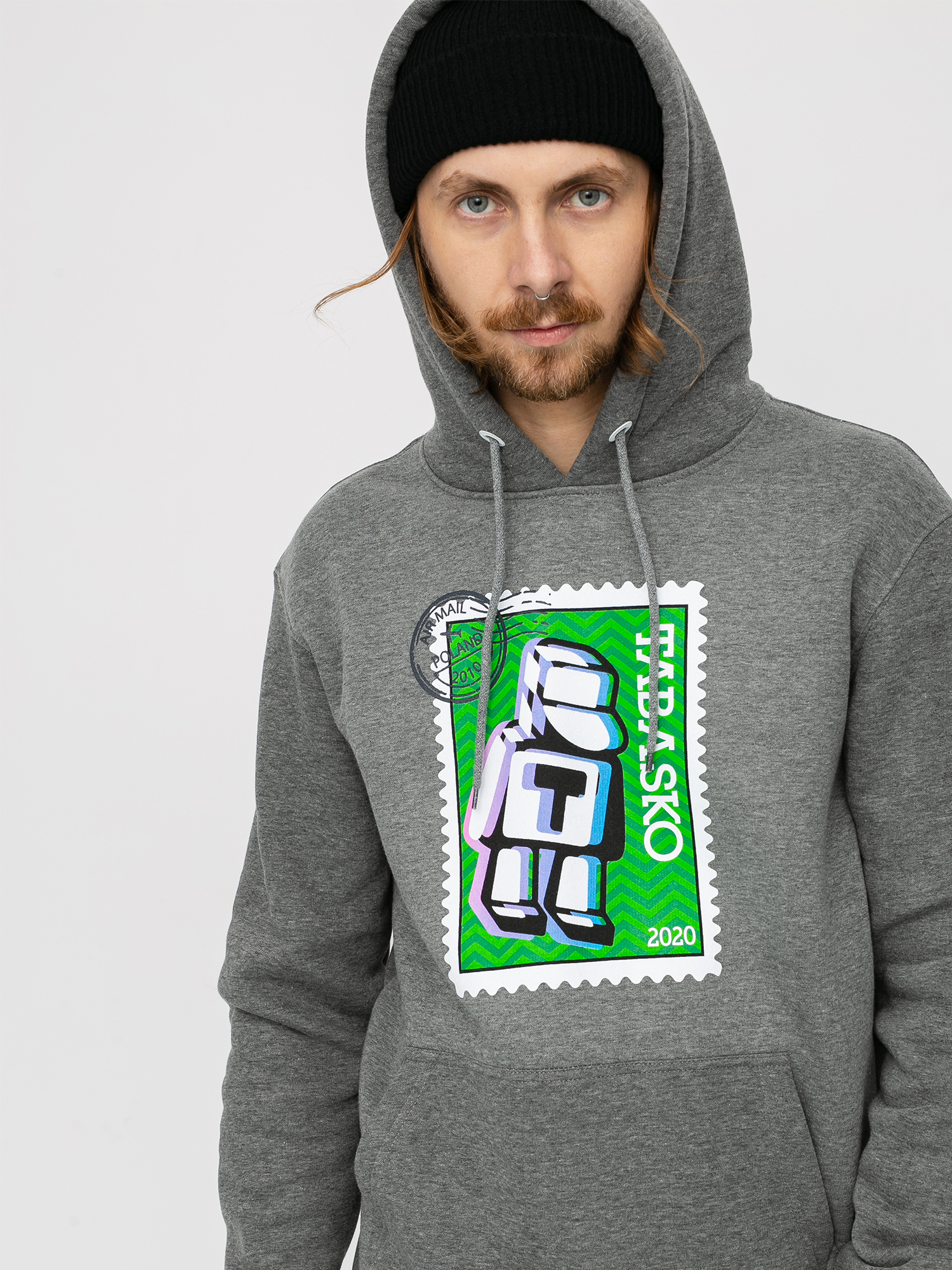 Bluza z kapturem Tabasko Post HD (grey heather)