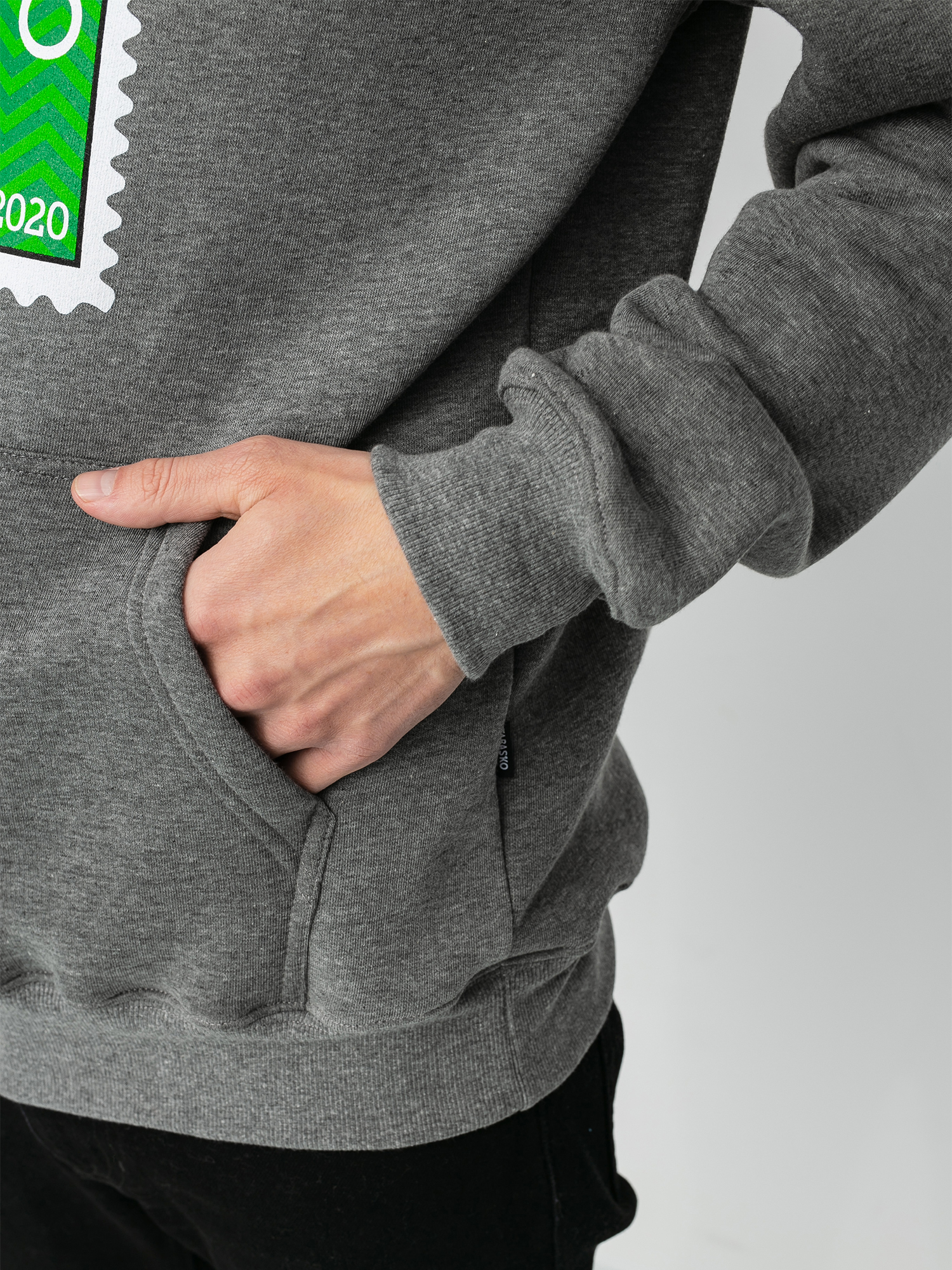 Bluza z kapturem Tabasko Post HD (grey heather)