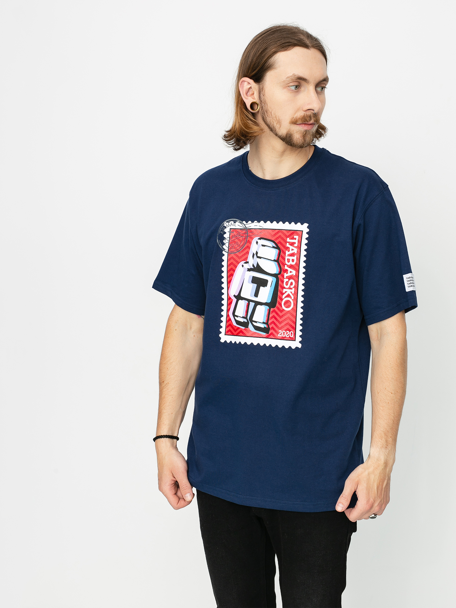 T-shirt Tabasko Post (navy)