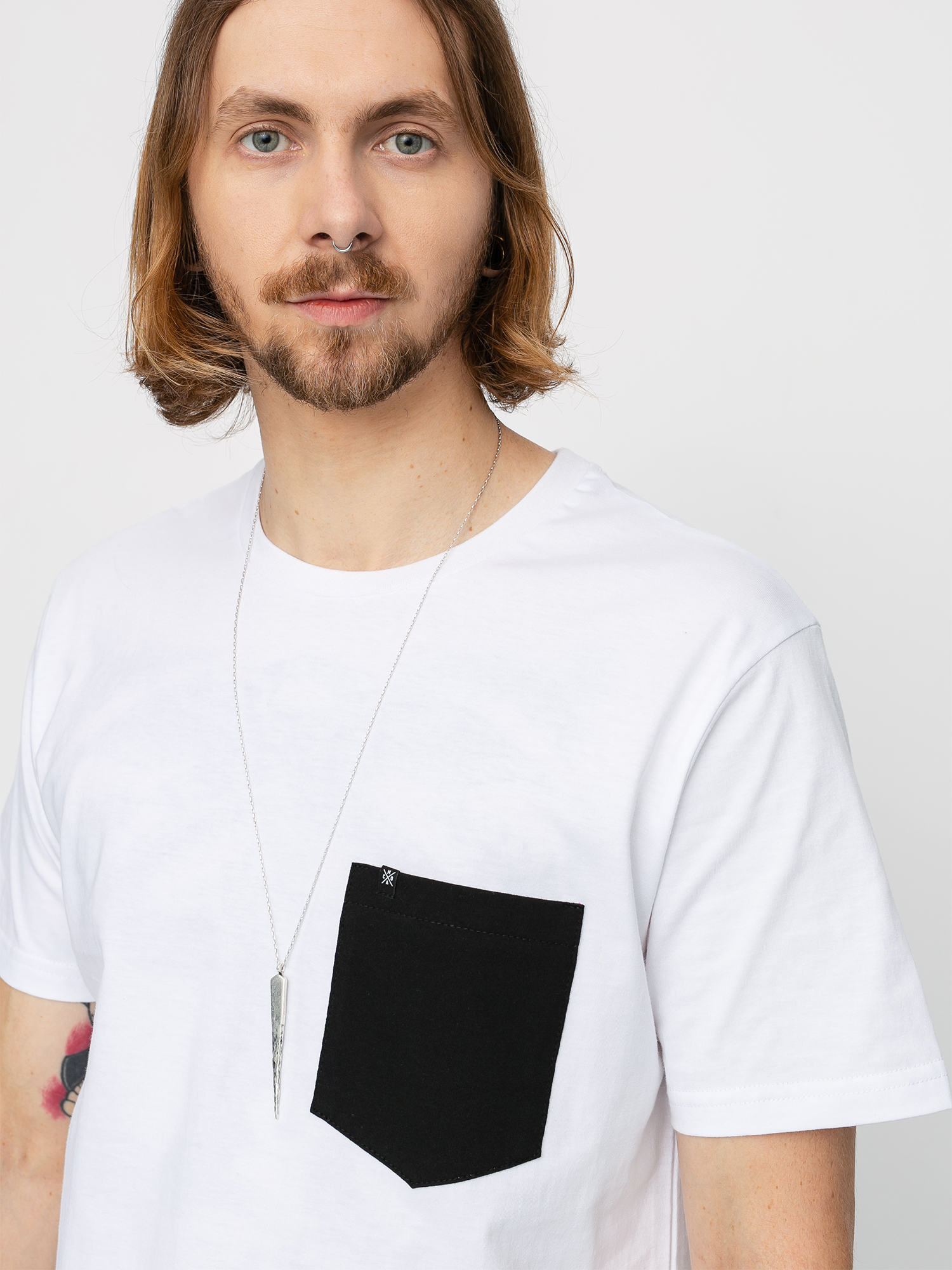 T-shirt Malita Bear Pocket (white)
