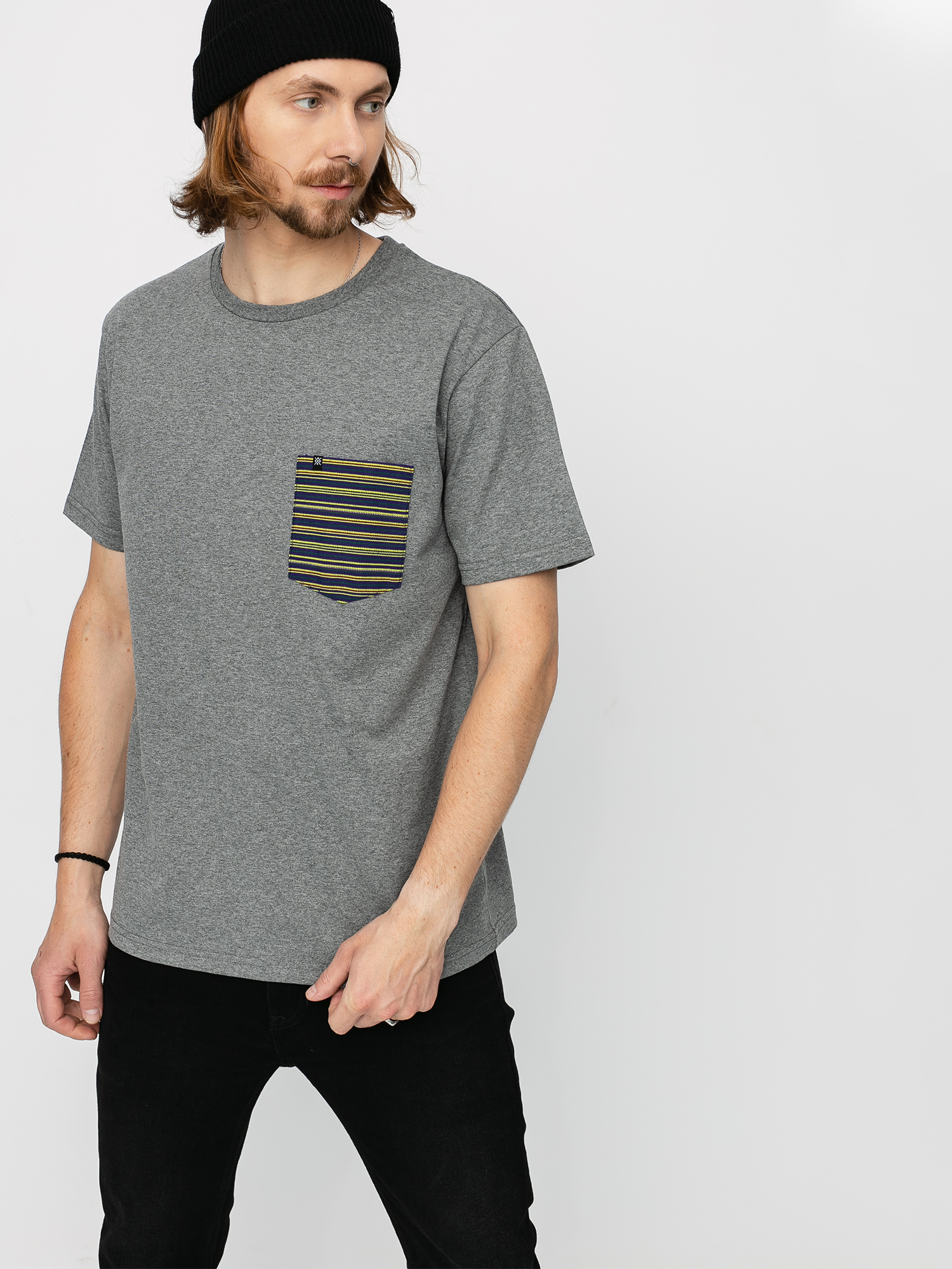 T-shirt Malita Thunder Pocket (grey heather)
