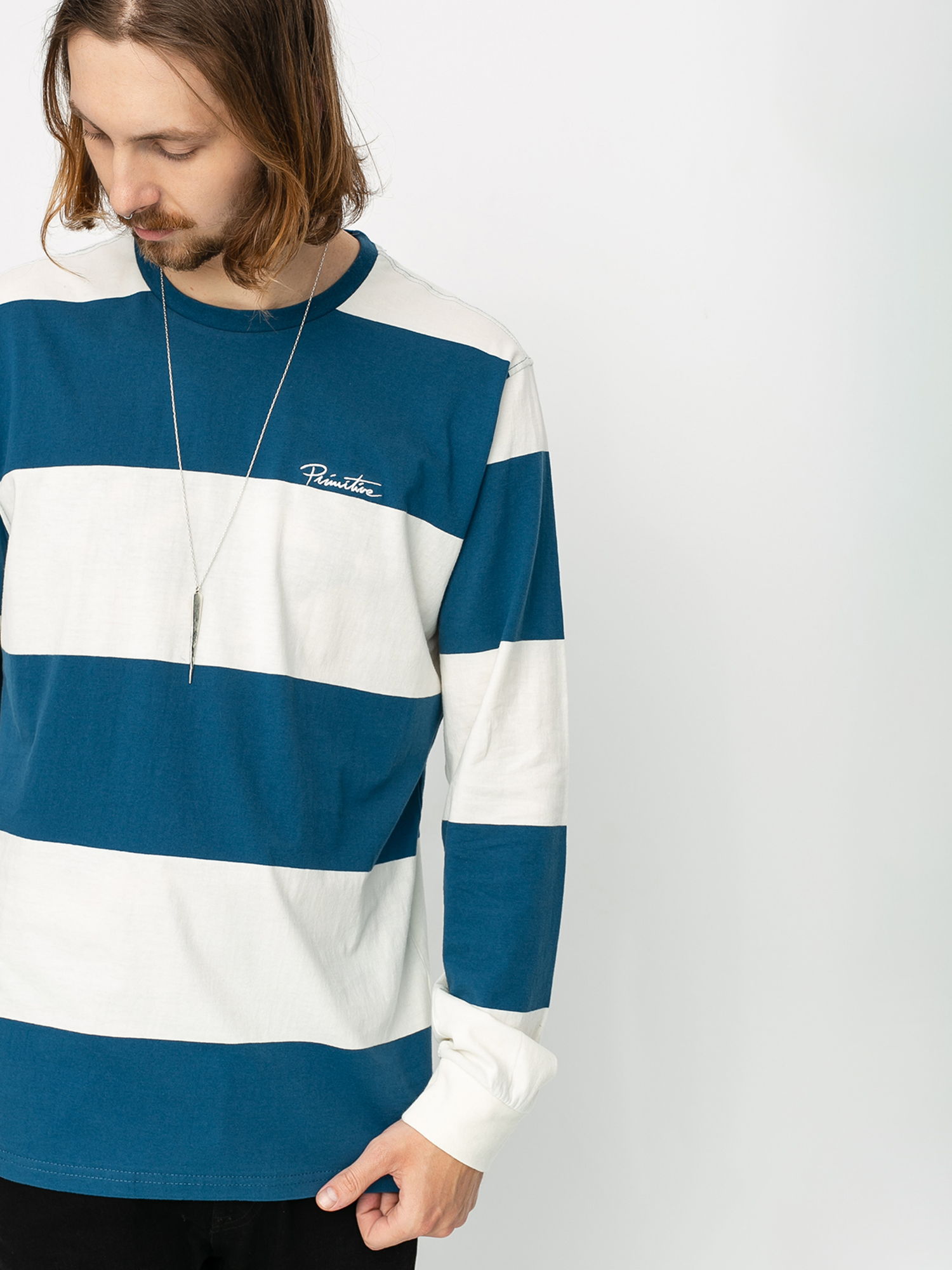 Longsleeve Primitive Hampton Crew (navy)