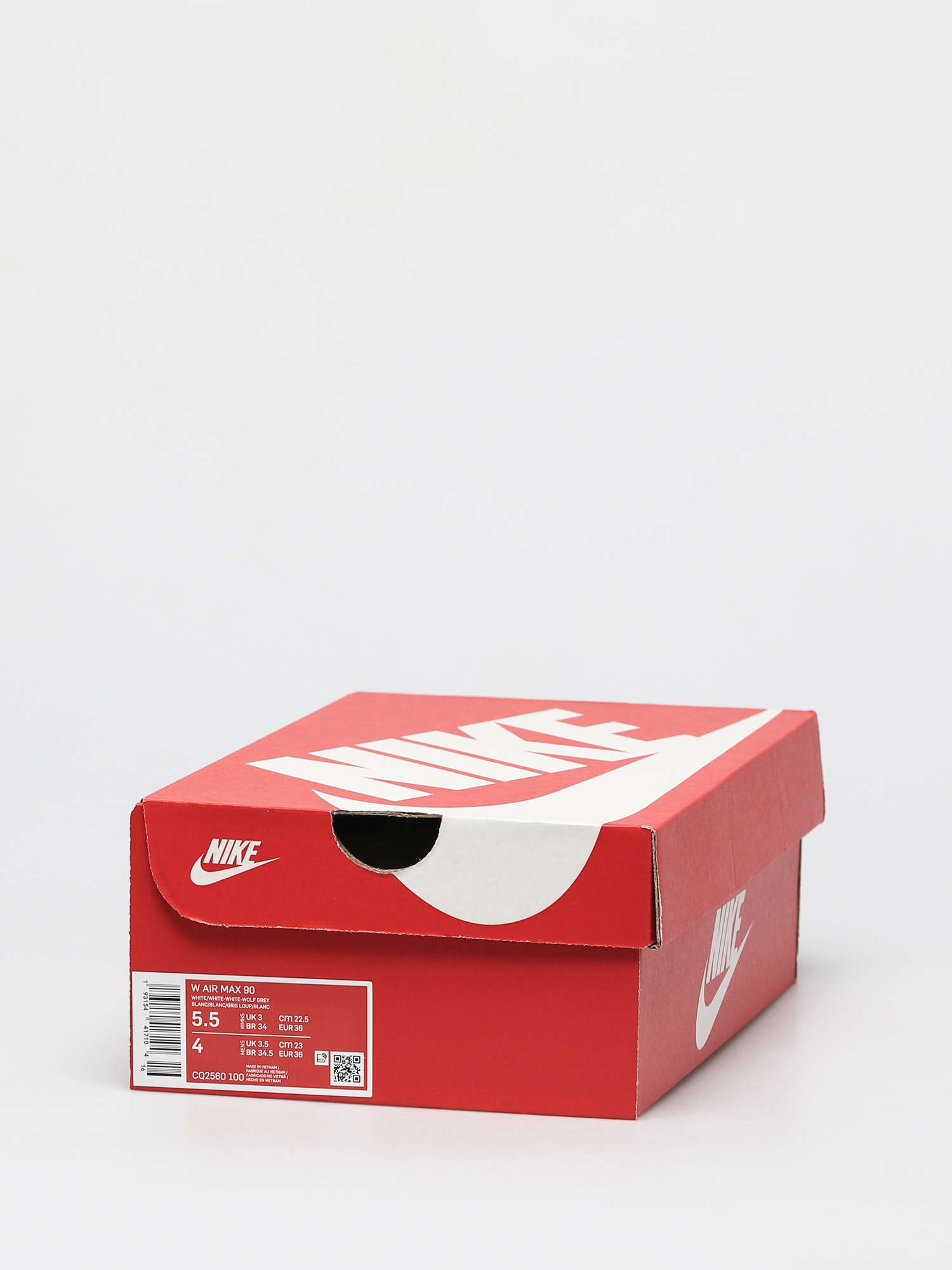 Buty Nike Air Max 90 Wmn (white/white white wolf grey)