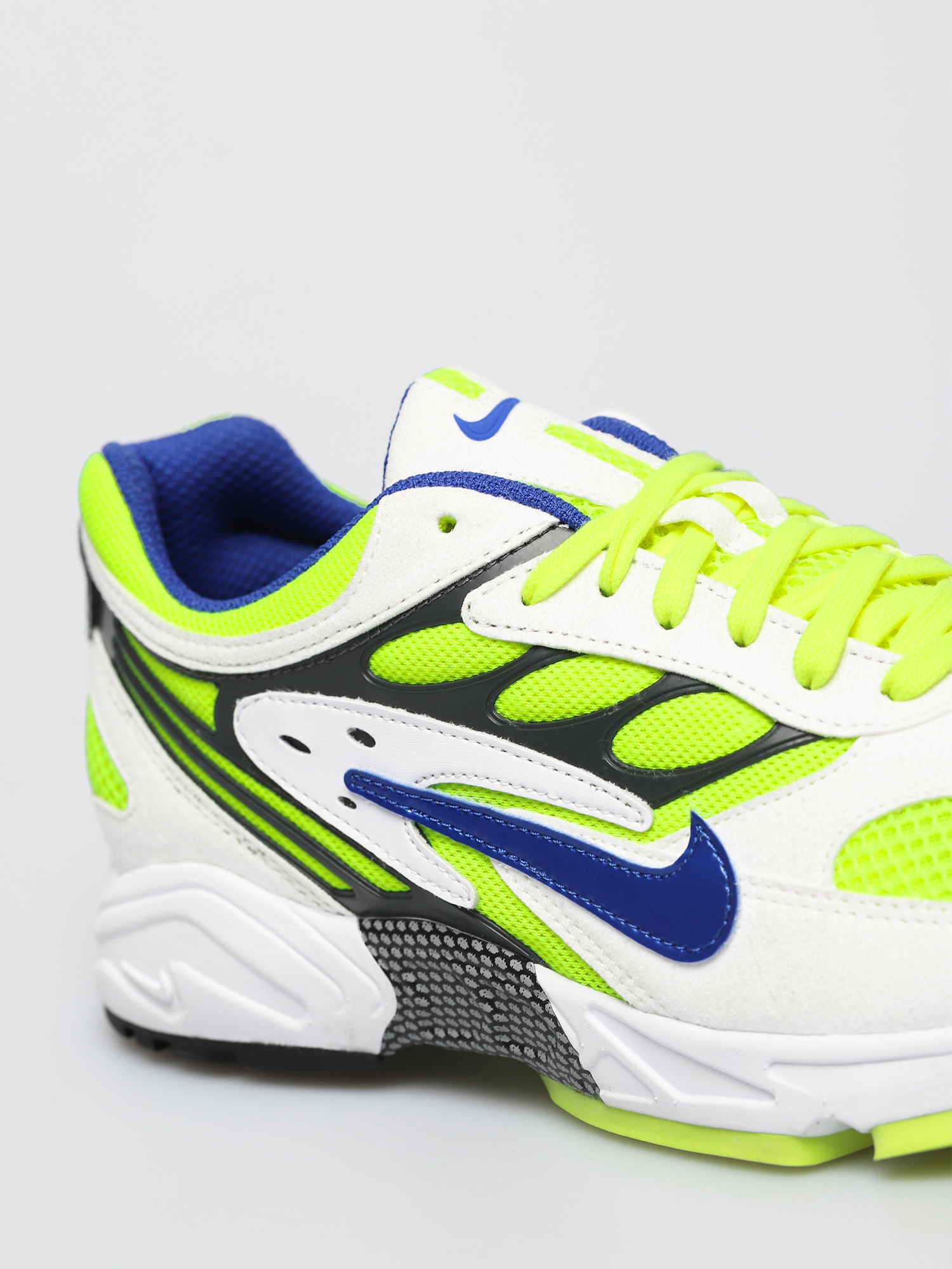 Buty Nike Air Ghost Racer (white/hyper blue neon yellow black)