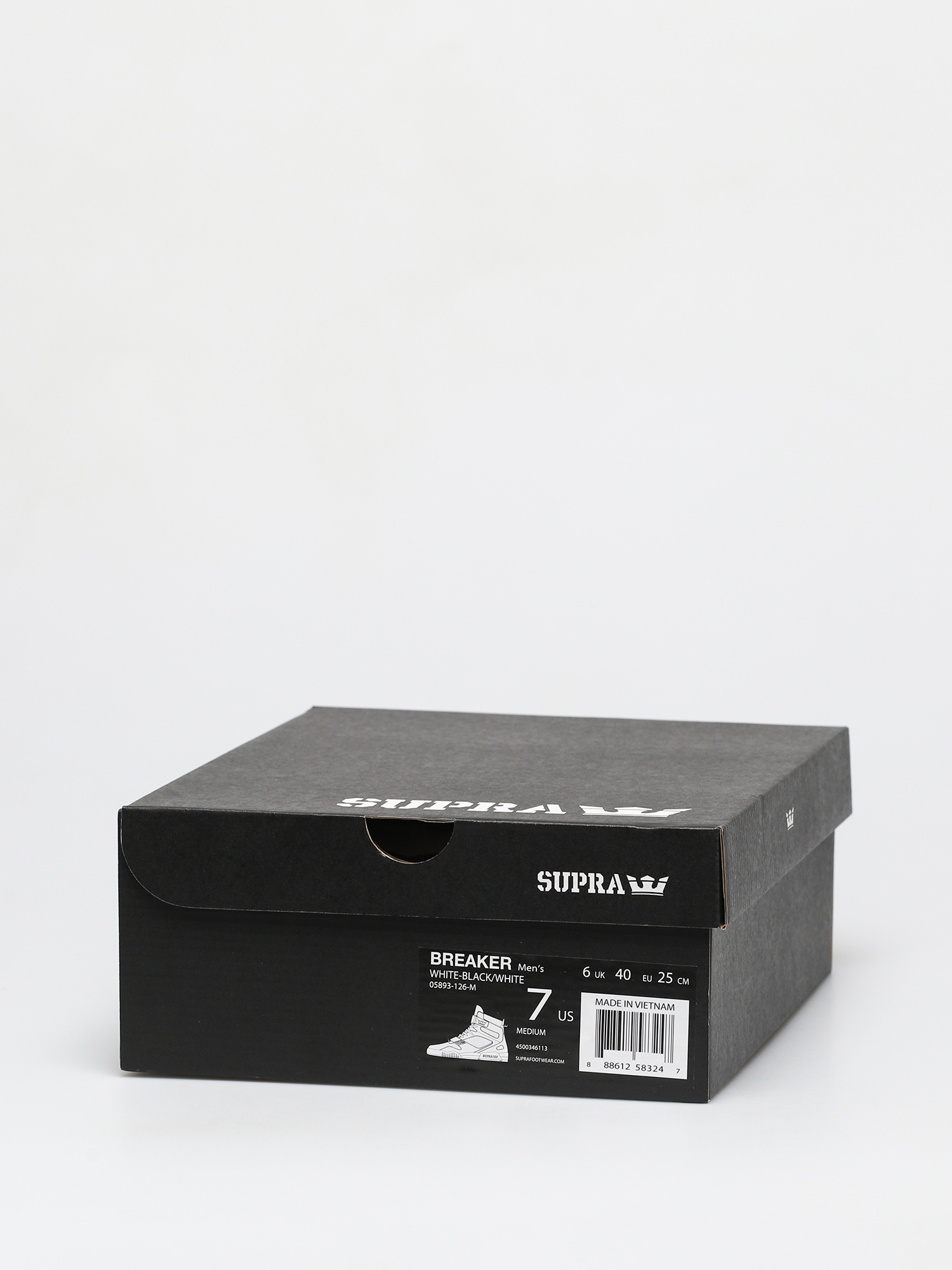 Buty Supra Breaker (white black/white)