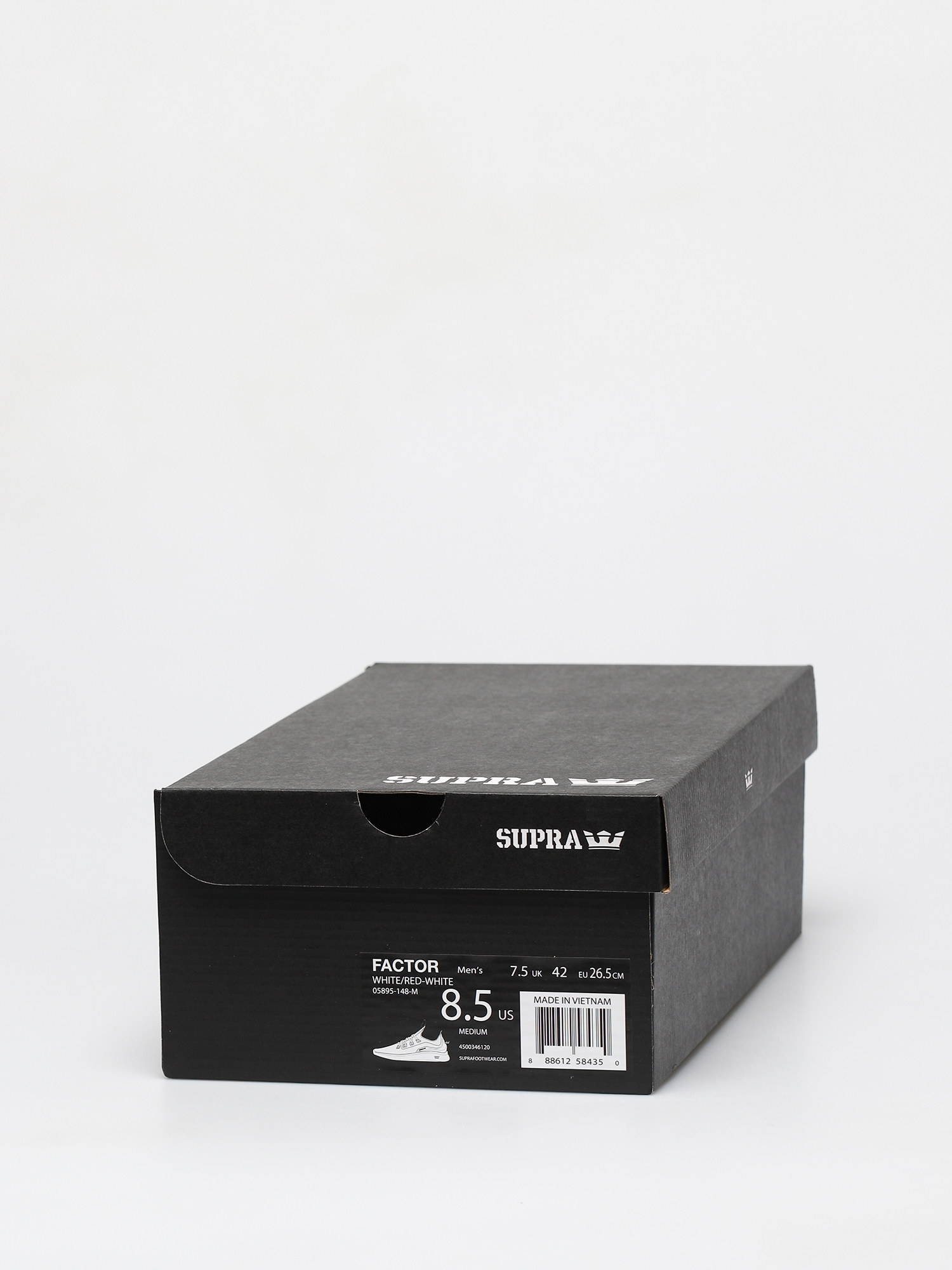 Buty Supra Factor (white/red white)