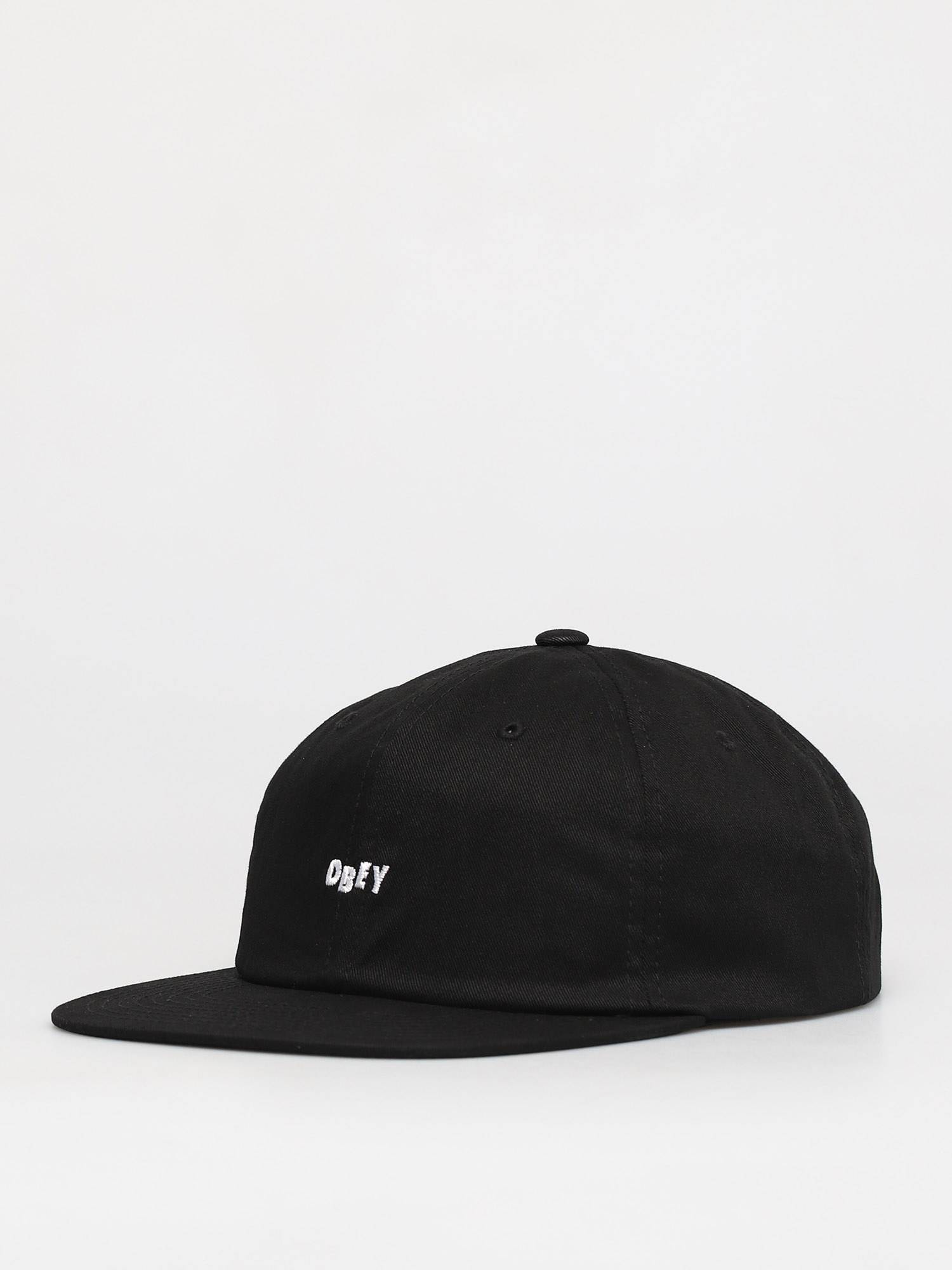 Czapka z daszkiem OBEY Jumbled 6 Panel ZD (black)