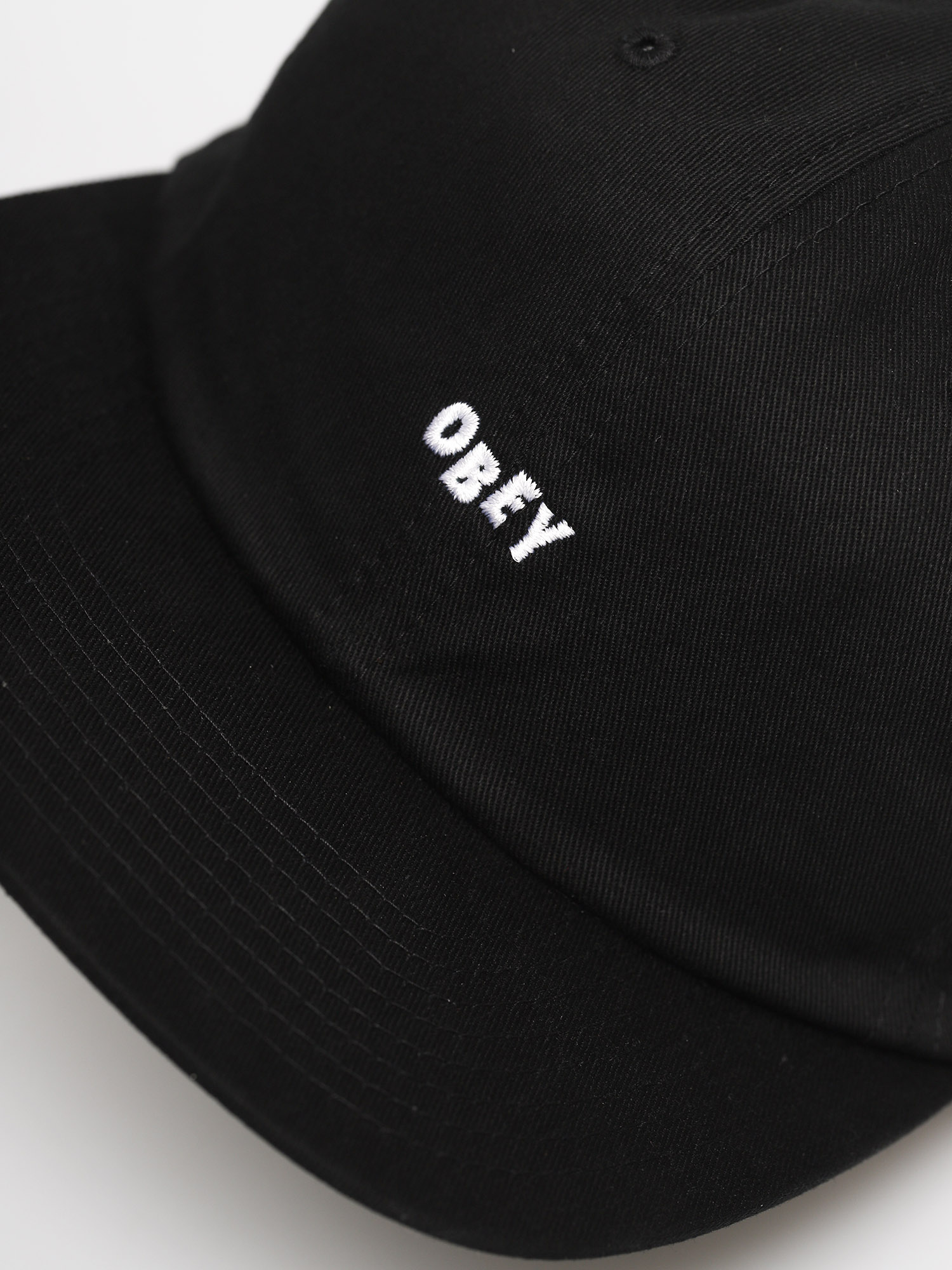 Czapka z daszkiem OBEY Jumbled 6 Panel ZD (black)