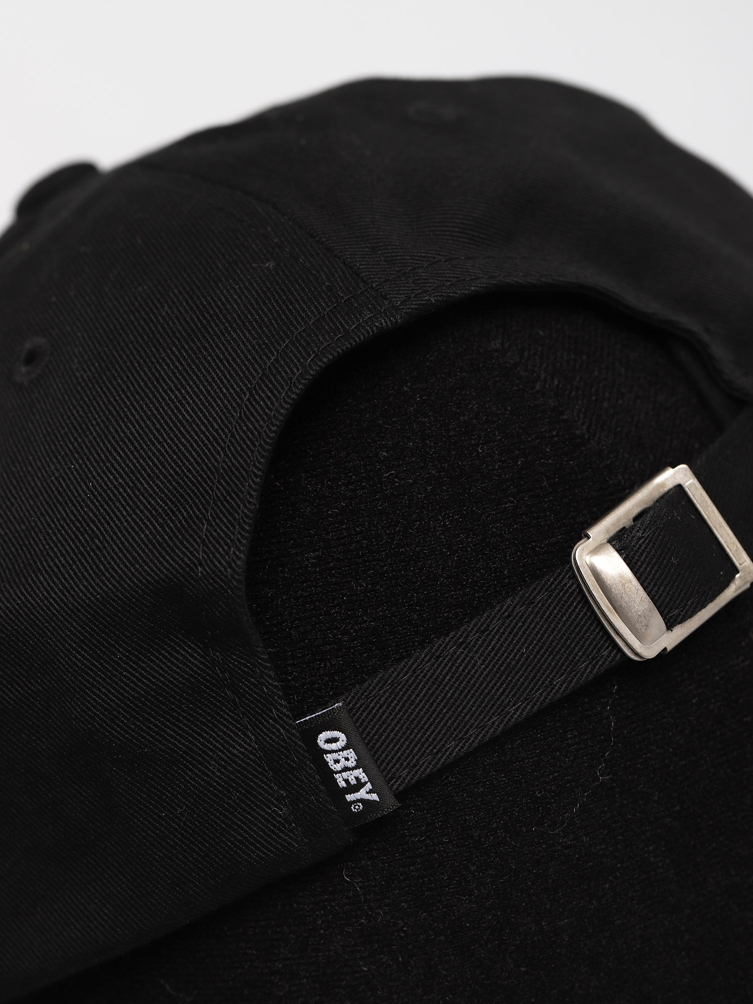 Czapka z daszkiem OBEY Icon 6 Panel ZD (black)