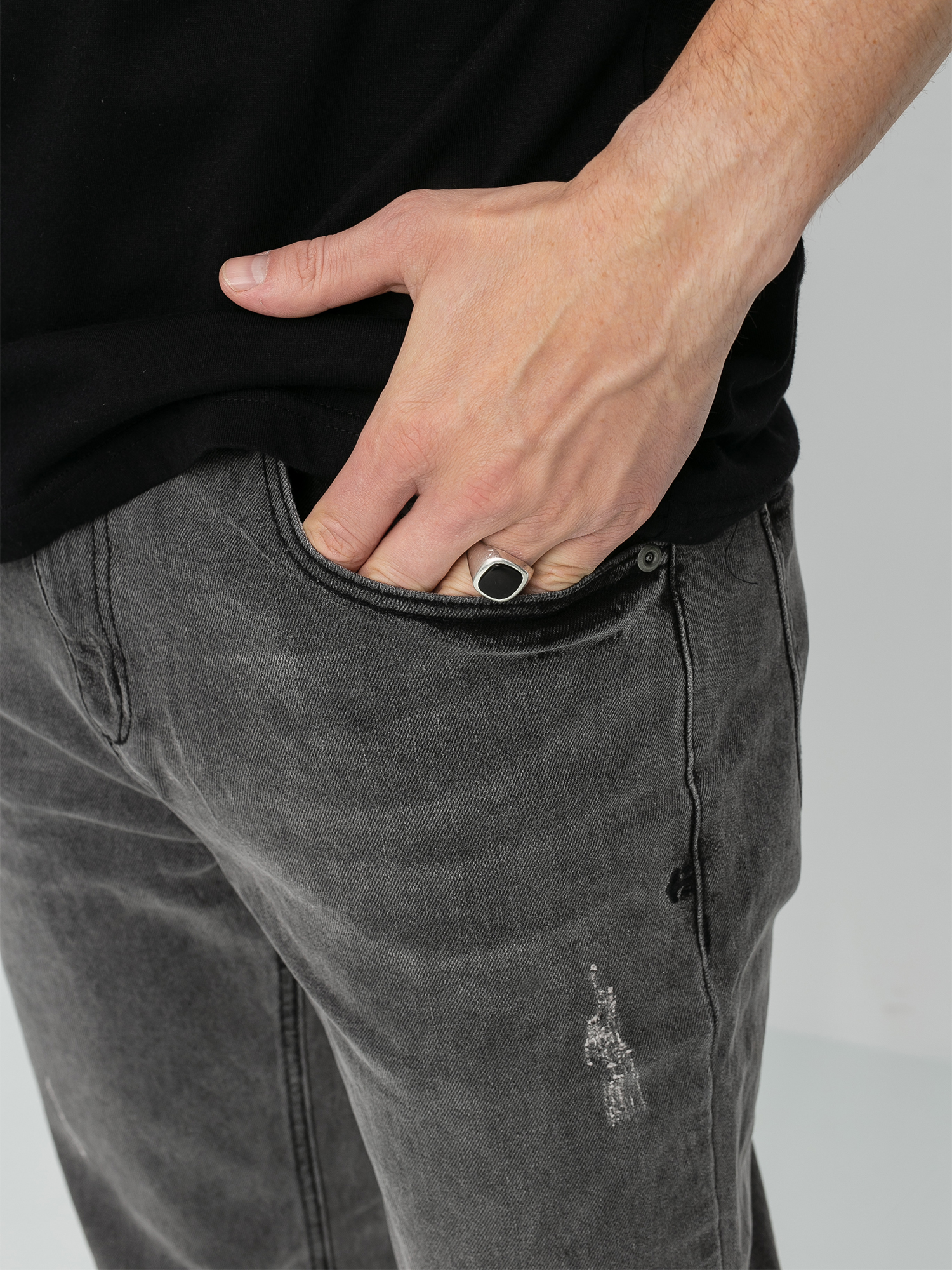 Spodnie Etnies Essential Straight Denim (granite wash)