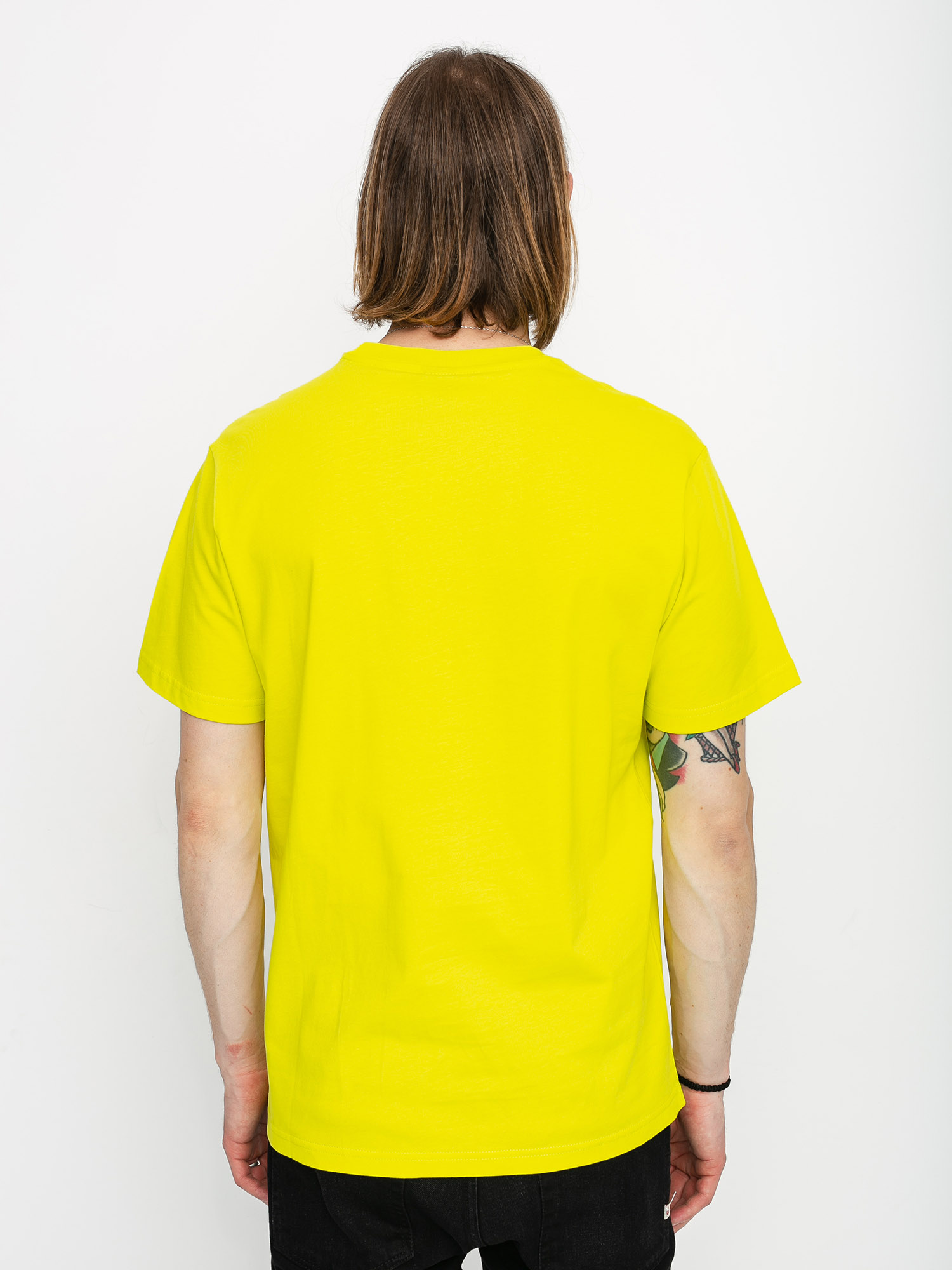 T-shirt HUF Safety Pocket (safety yellow)