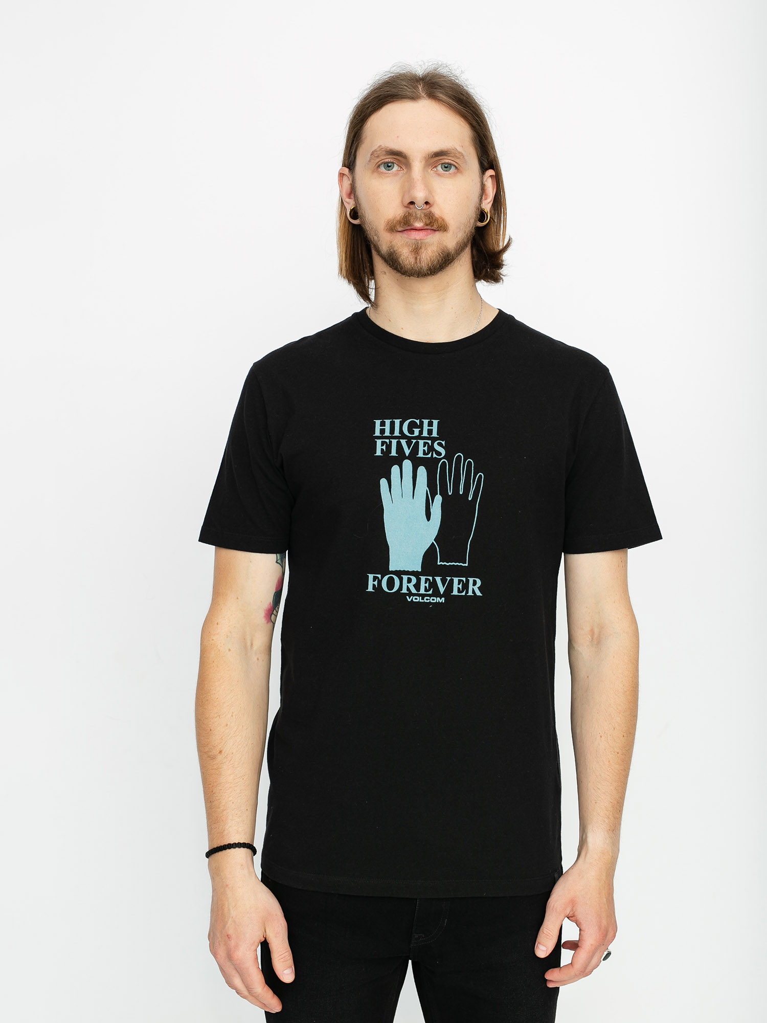 T-shirt Volcom High5 Forever Ltw (black)