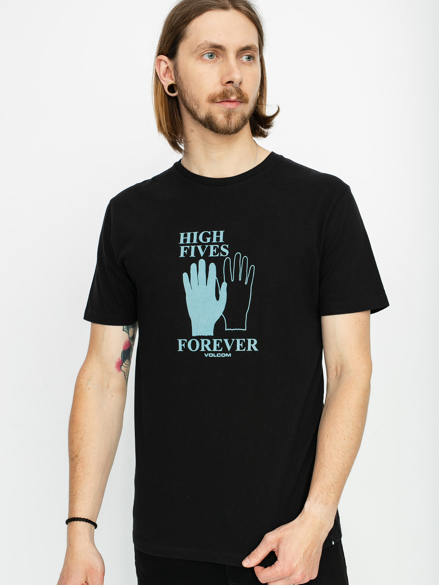 T-shirt Volcom High5 Forever Ltw (black)