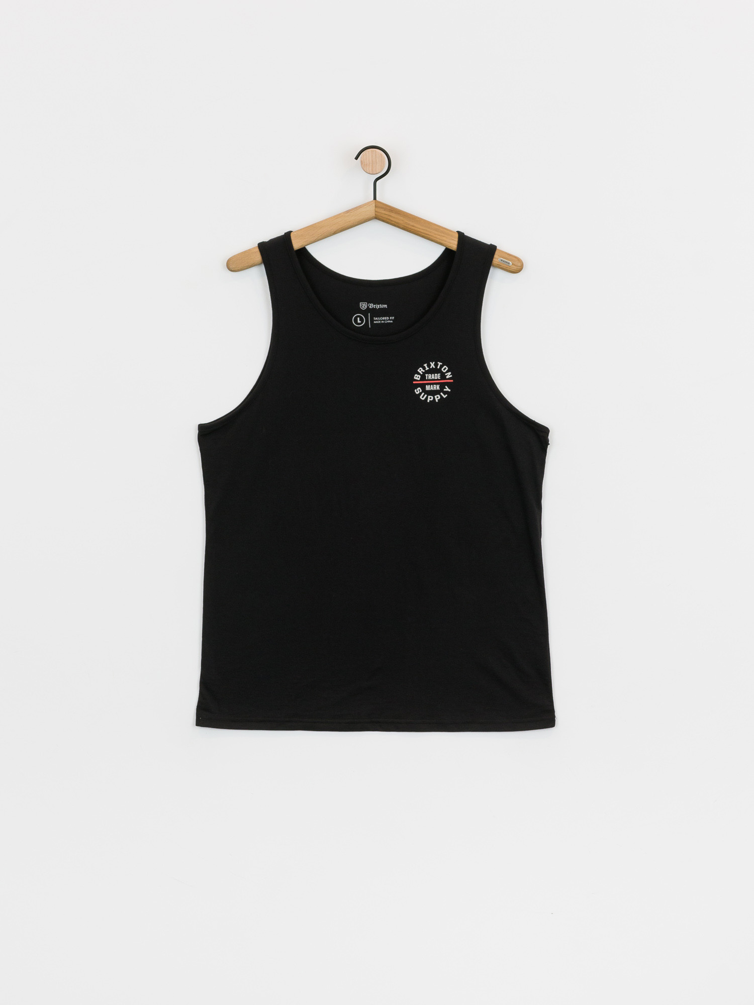 Koszulka Brixton Oath V (black/red)