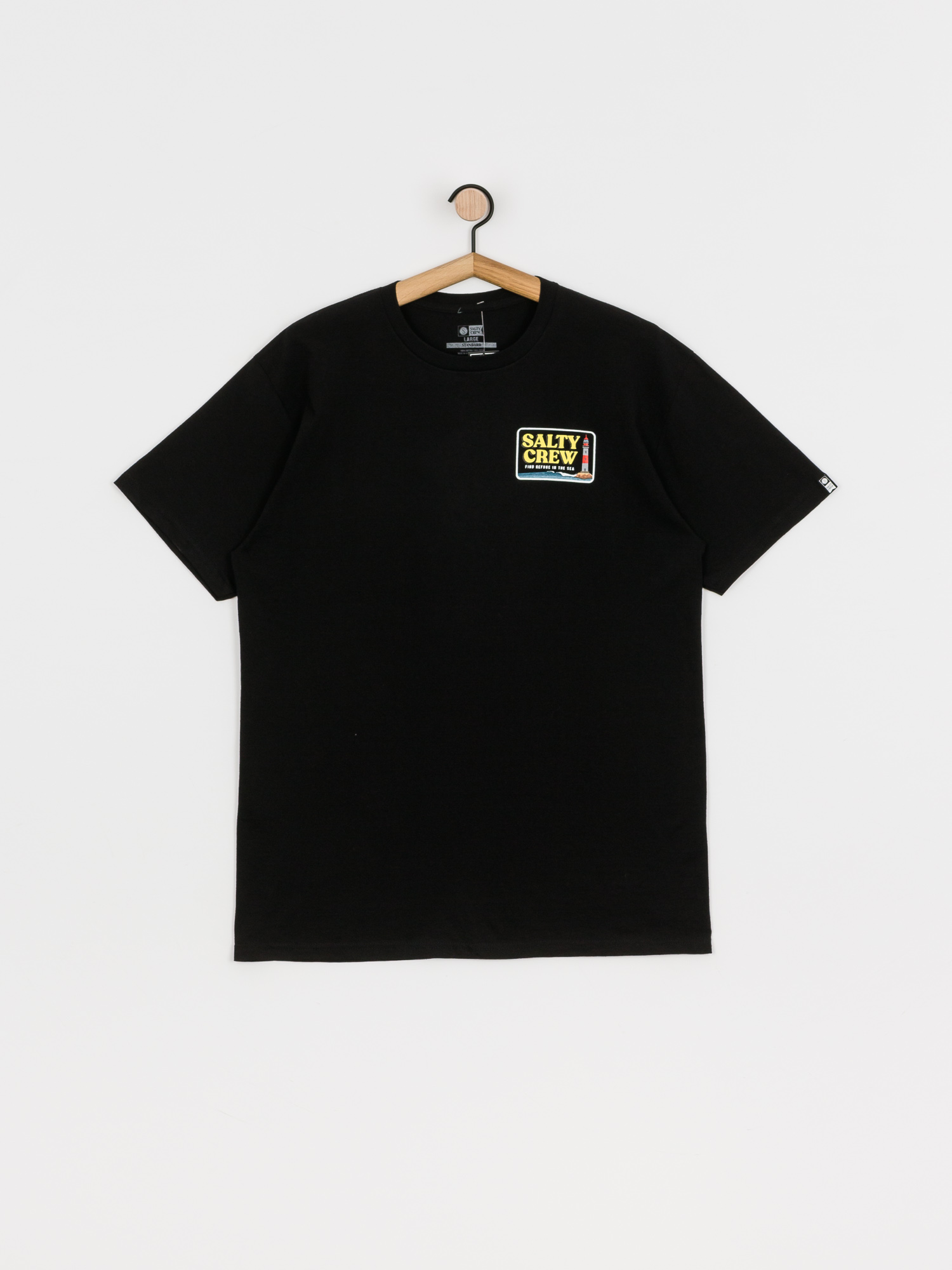 T-shirt Salty Crew Point Loma (black)