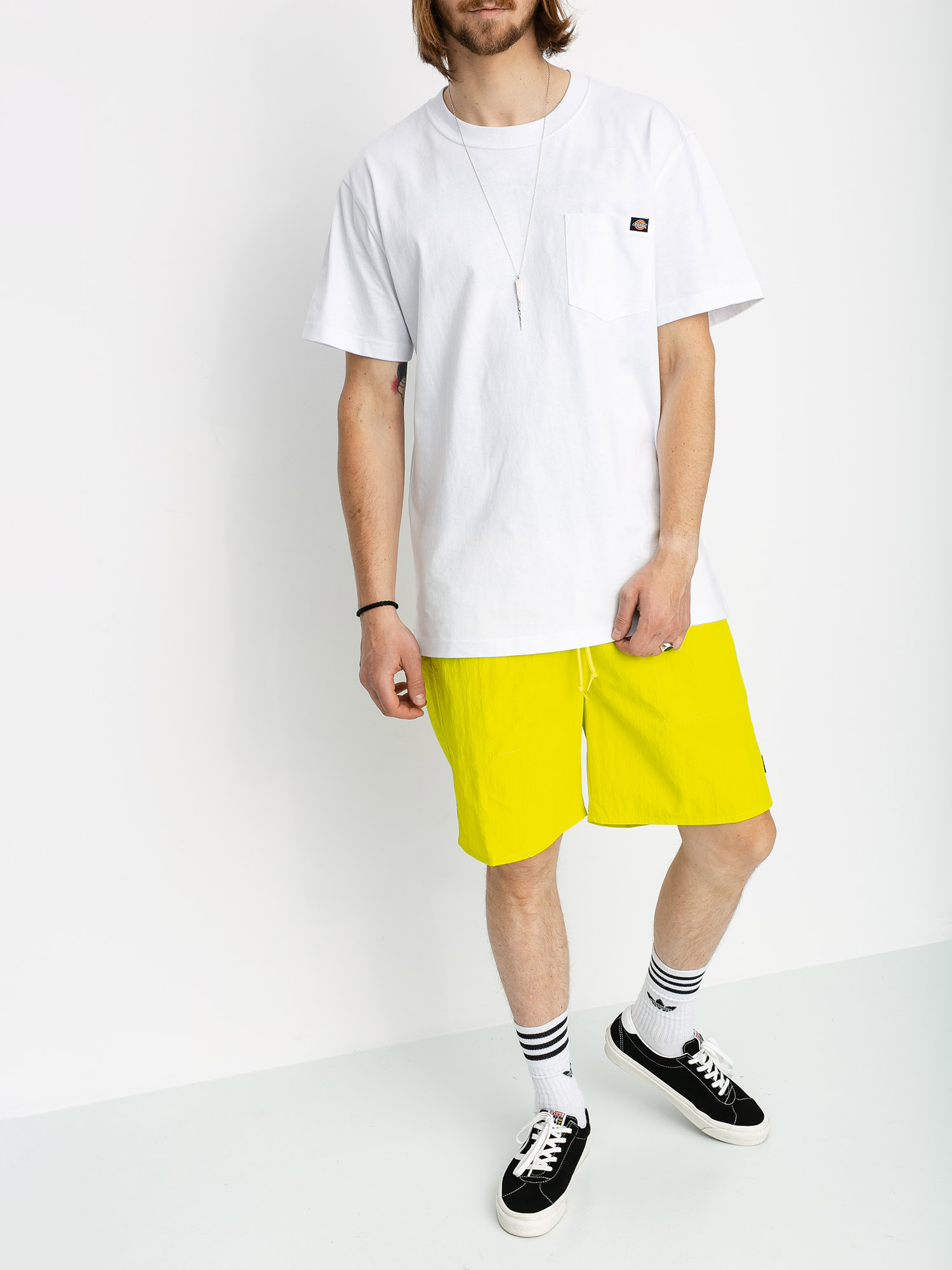 Szorty HUF Dwr Fuck It Easy (hot lime)