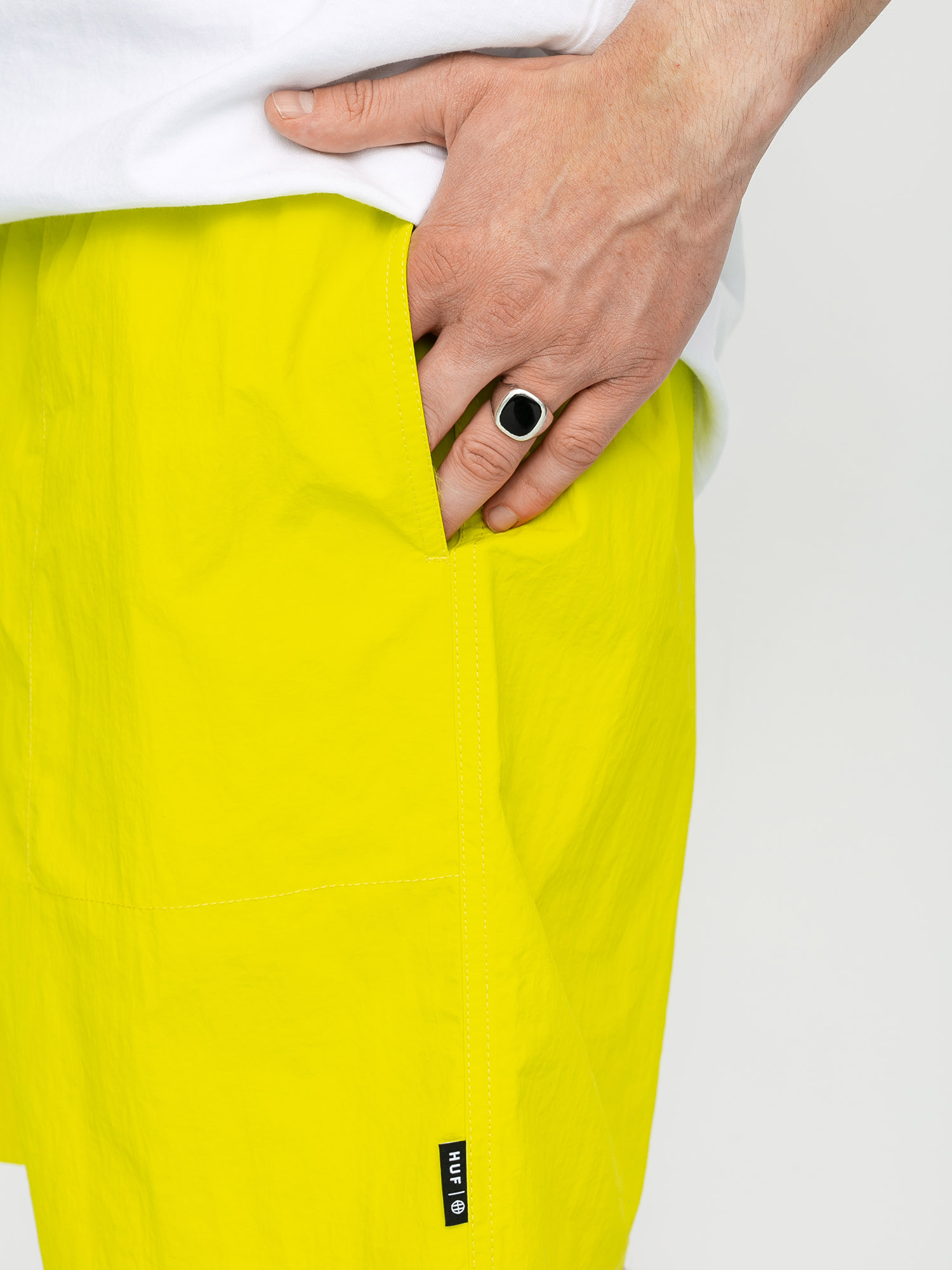 Szorty HUF Dwr Fuck It Easy (hot lime)