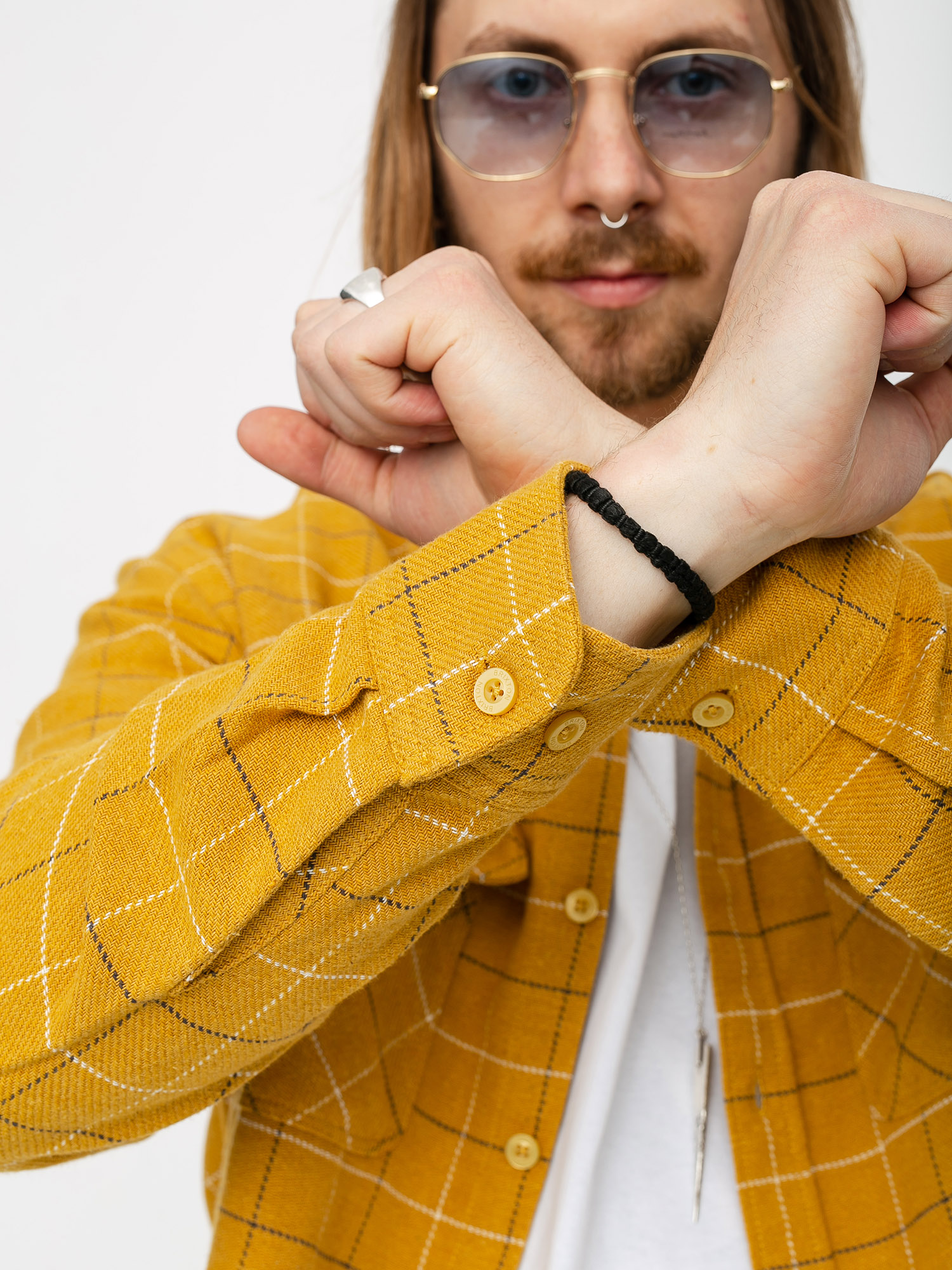 Koszula Brixton Bowery Flannel Ls (honey)