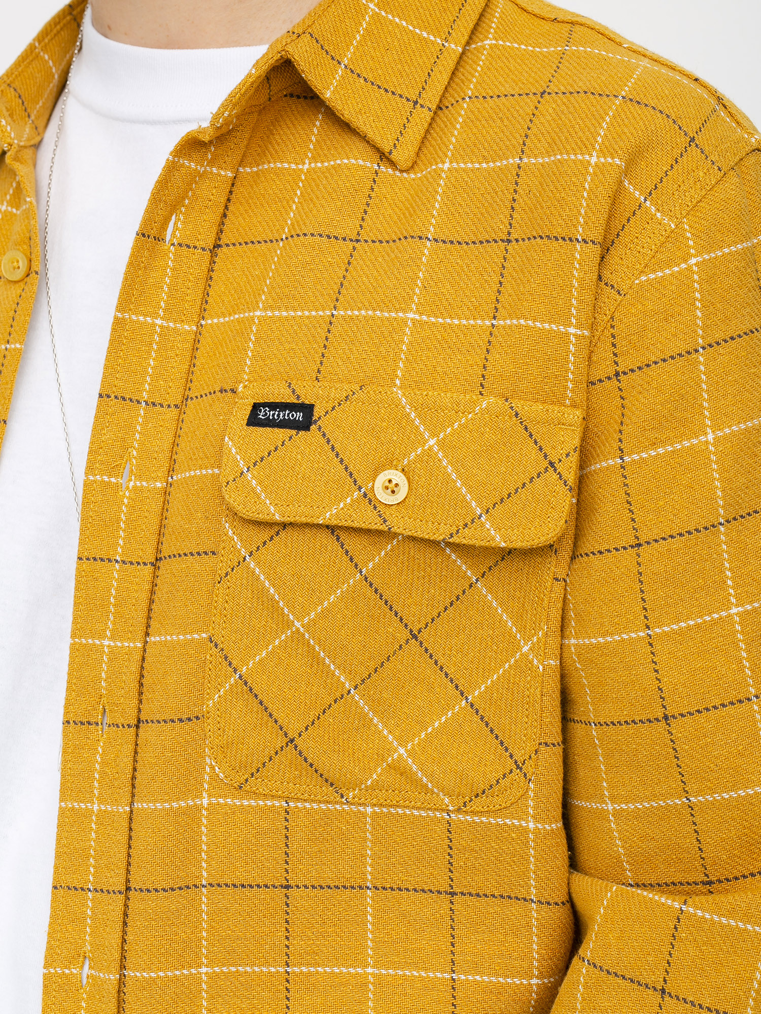 Koszula Brixton Bowery Flannel Ls (honey)