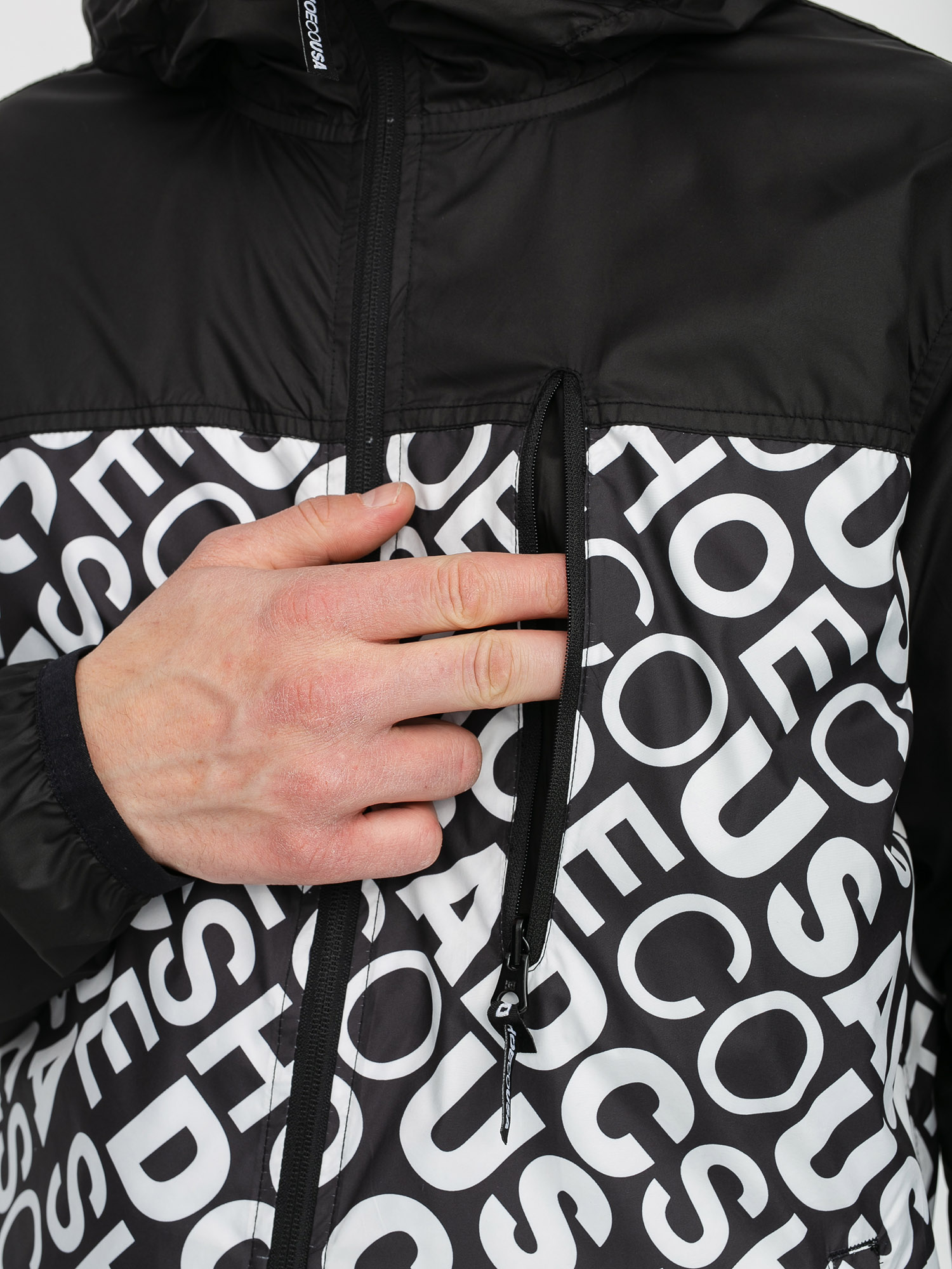 Kurtka DC Dagup Print Packable 1 (white)