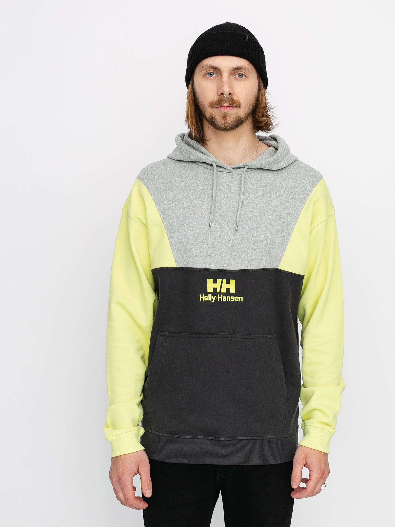 Bluza z kapturem Helly Hansen Blocked HD (ebony)