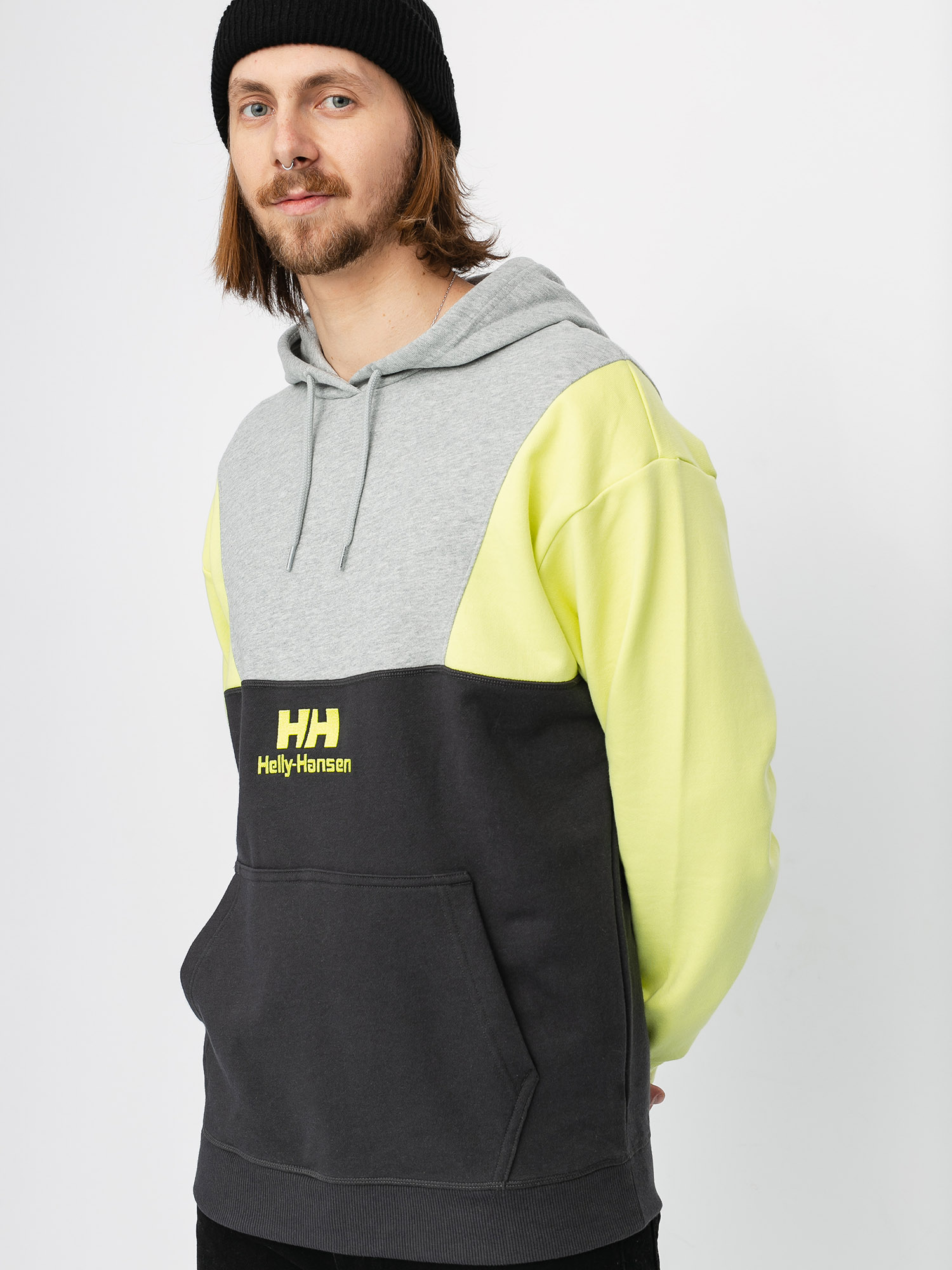 Bluza z kapturem Helly Hansen Blocked HD (ebony)