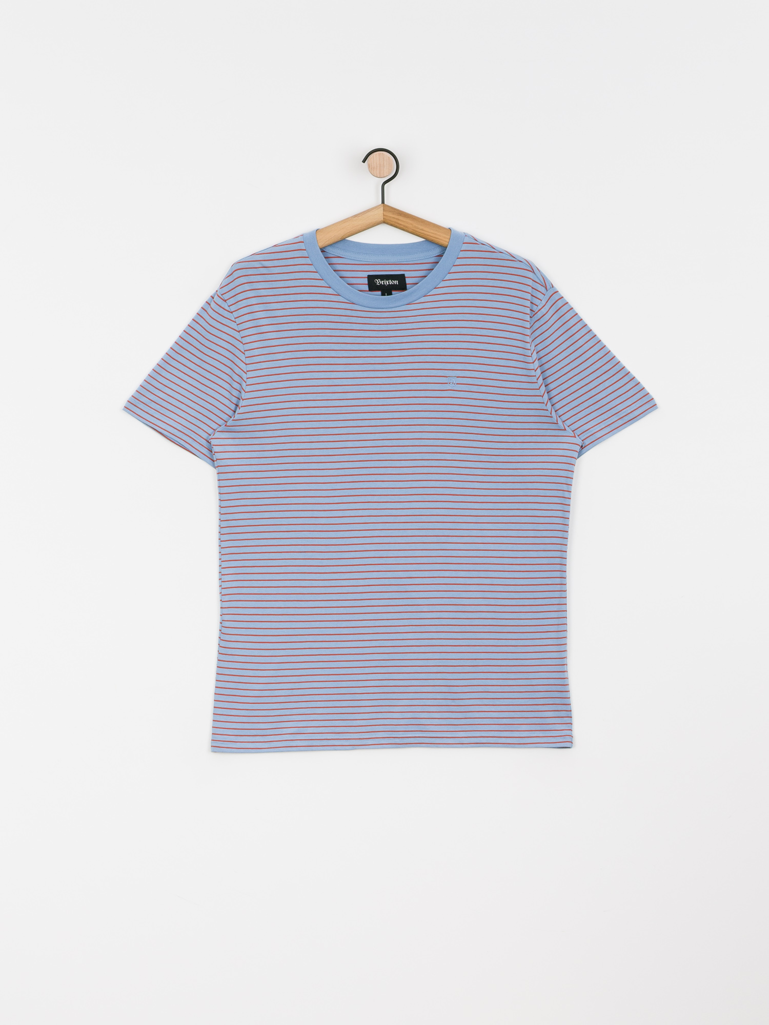 T-shirt Brixton Hilt Knit (casa blanca blue/sunrise/coconut)