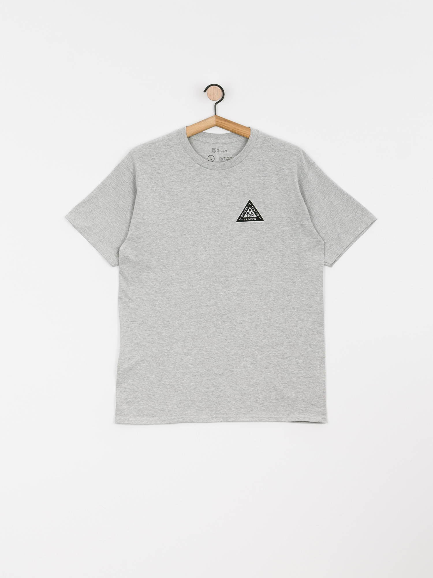 T-shirt Brixton Fulcrum Stt (heather grey)