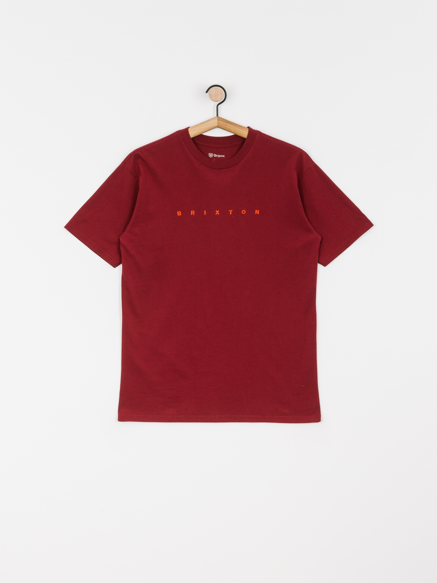 T-shirt Brixton Cantor Stt (burgundy)