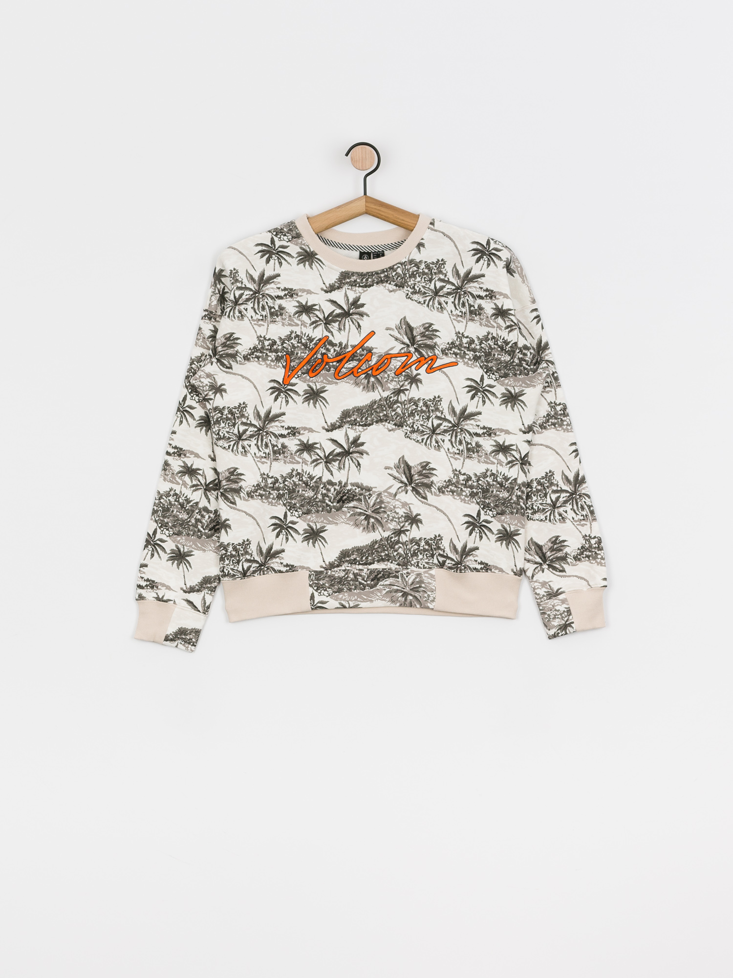 Bluza Volcom Allooover Crew Wmn (star white)