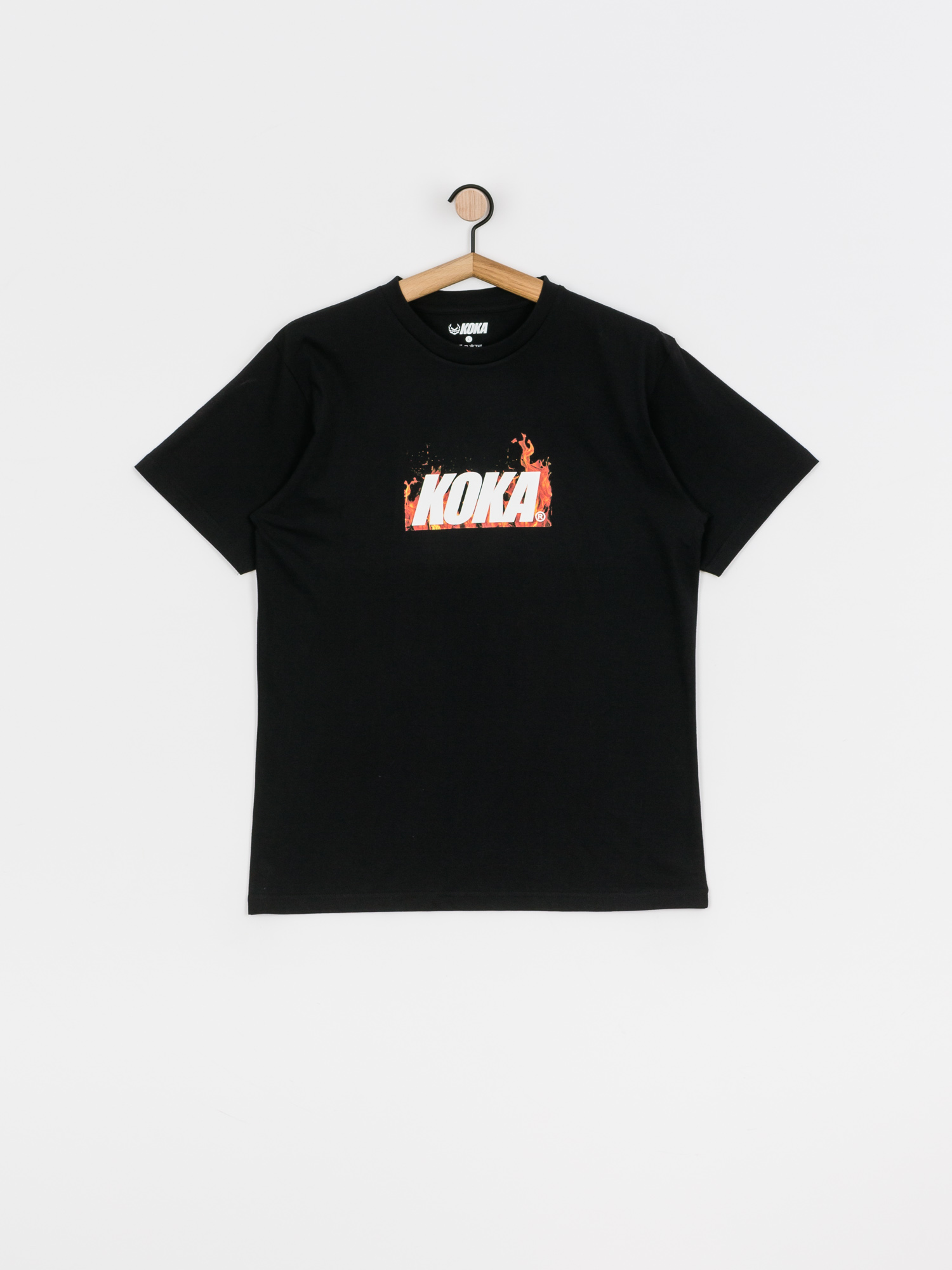 T-shirt Koka Fire (black)