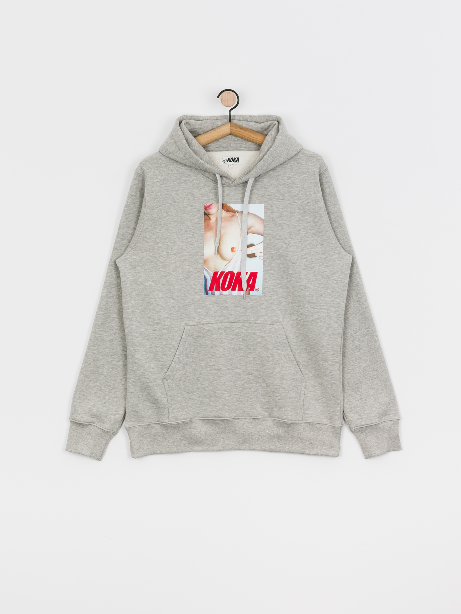 Bluza z kapturem Koka Swimsuit HD (heather grey)