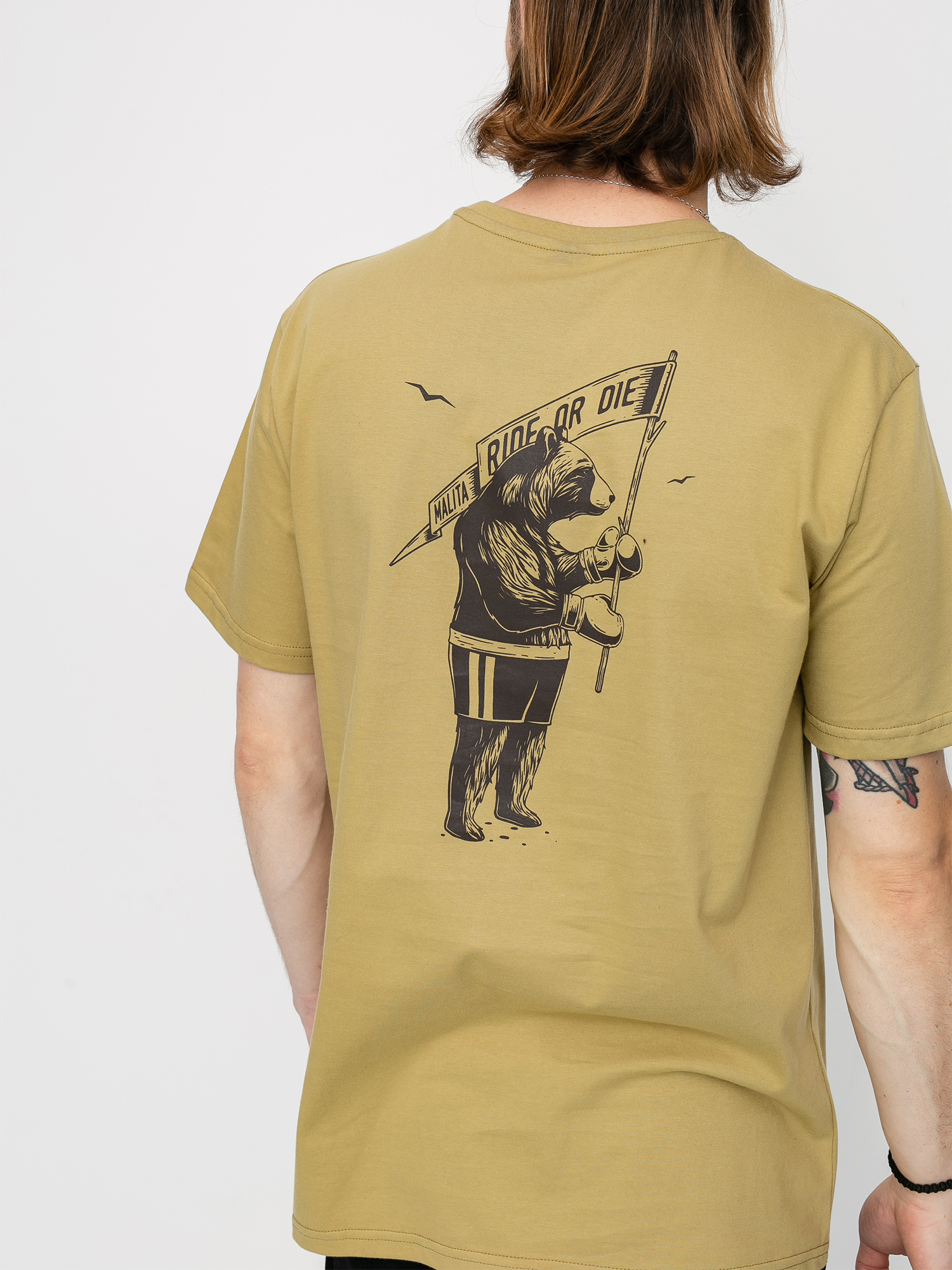 T-shirt Malita Bear (beige)