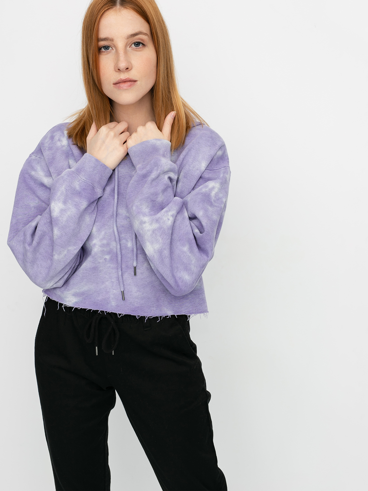 Bluza z kapturem Volcom Clouded HD Wmn (multi)