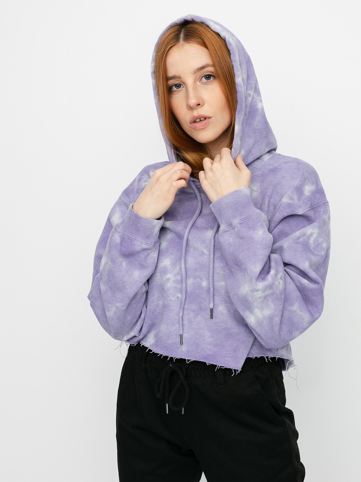 Bluza z kapturem Volcom Clouded HD Wmn (multi)