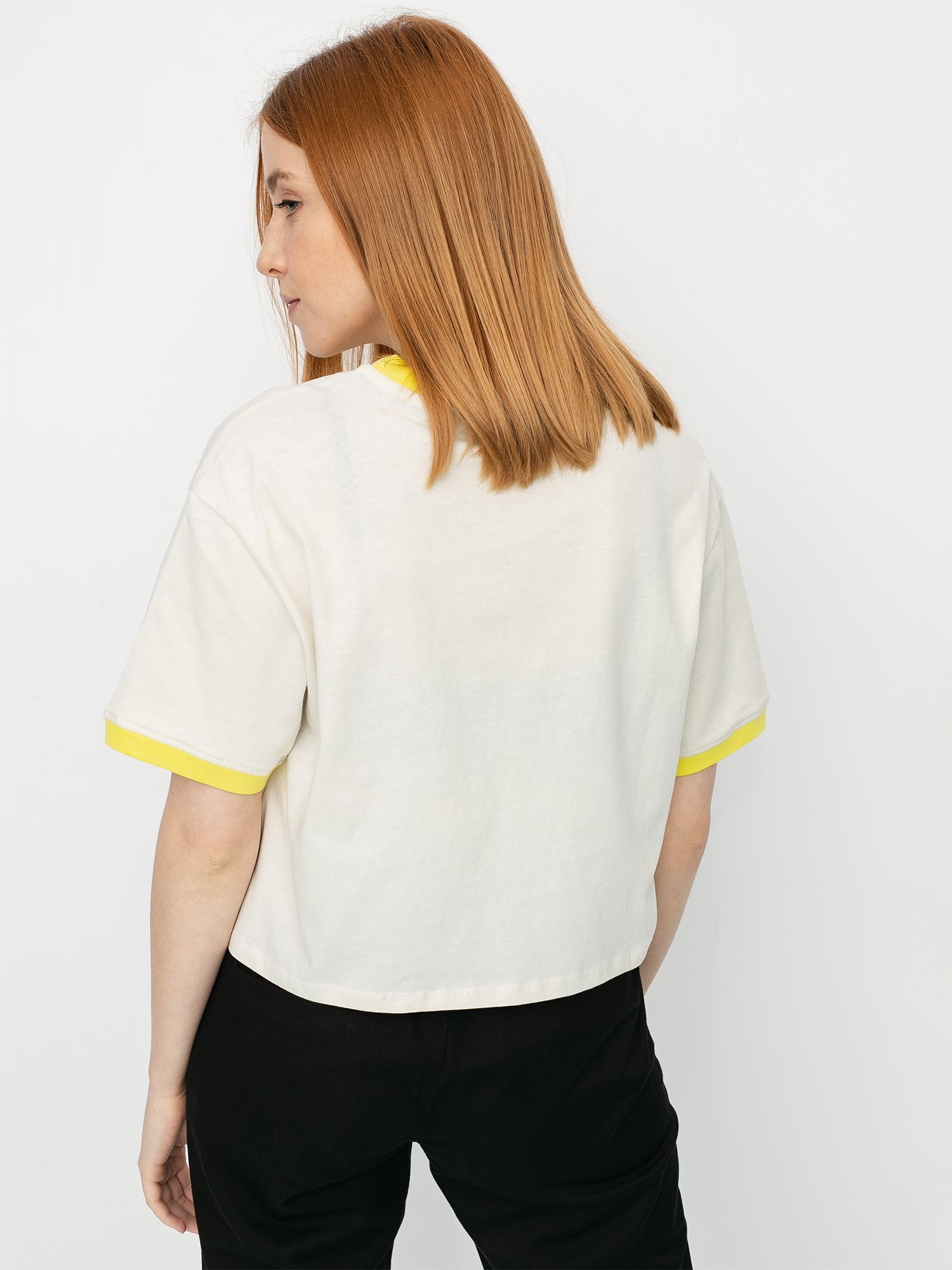 T-shirt Vans Half Tab Wmn (rainy day/lemon tonic)