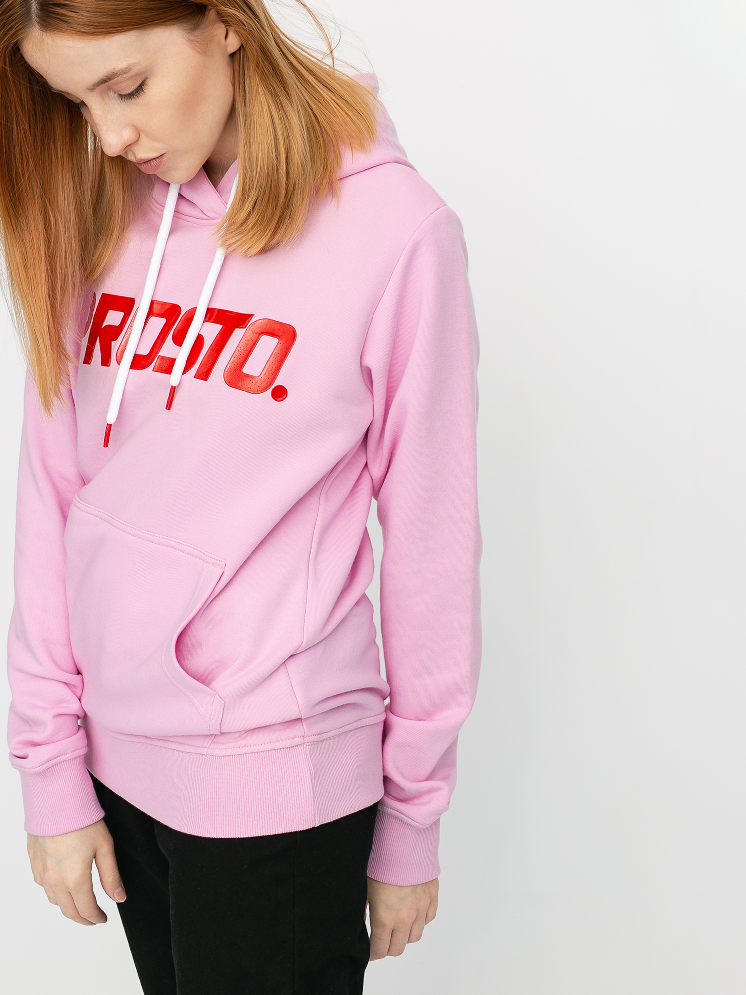 Bluza z kapturem Prosto Claho HD Wmn (pink)