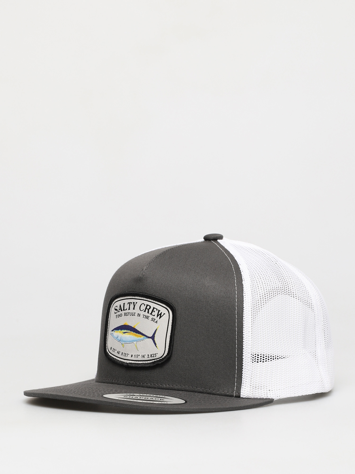 Czapka z daszkiem Salty Crew Pacific Trucker ZD (dark grey/white)