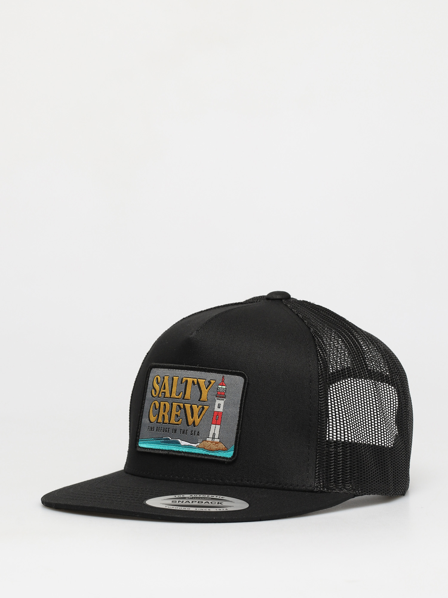 Czapka z daszkiem Salty Crew Point Loma Trucker ZD (black)