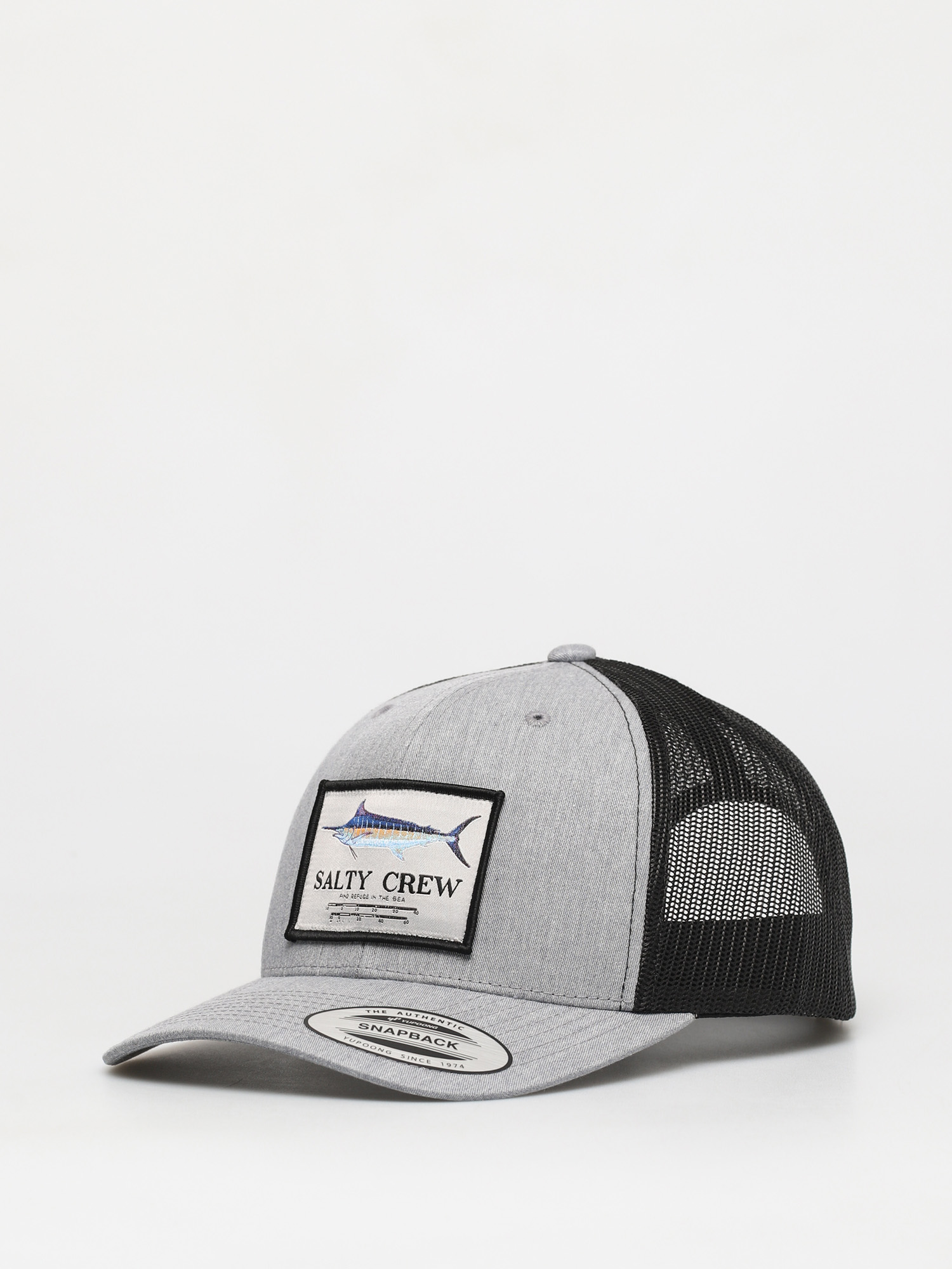 Czapka z daszkiem Salty Crew Marlin Mount Retro Trucker ZD (heather grey/black)
